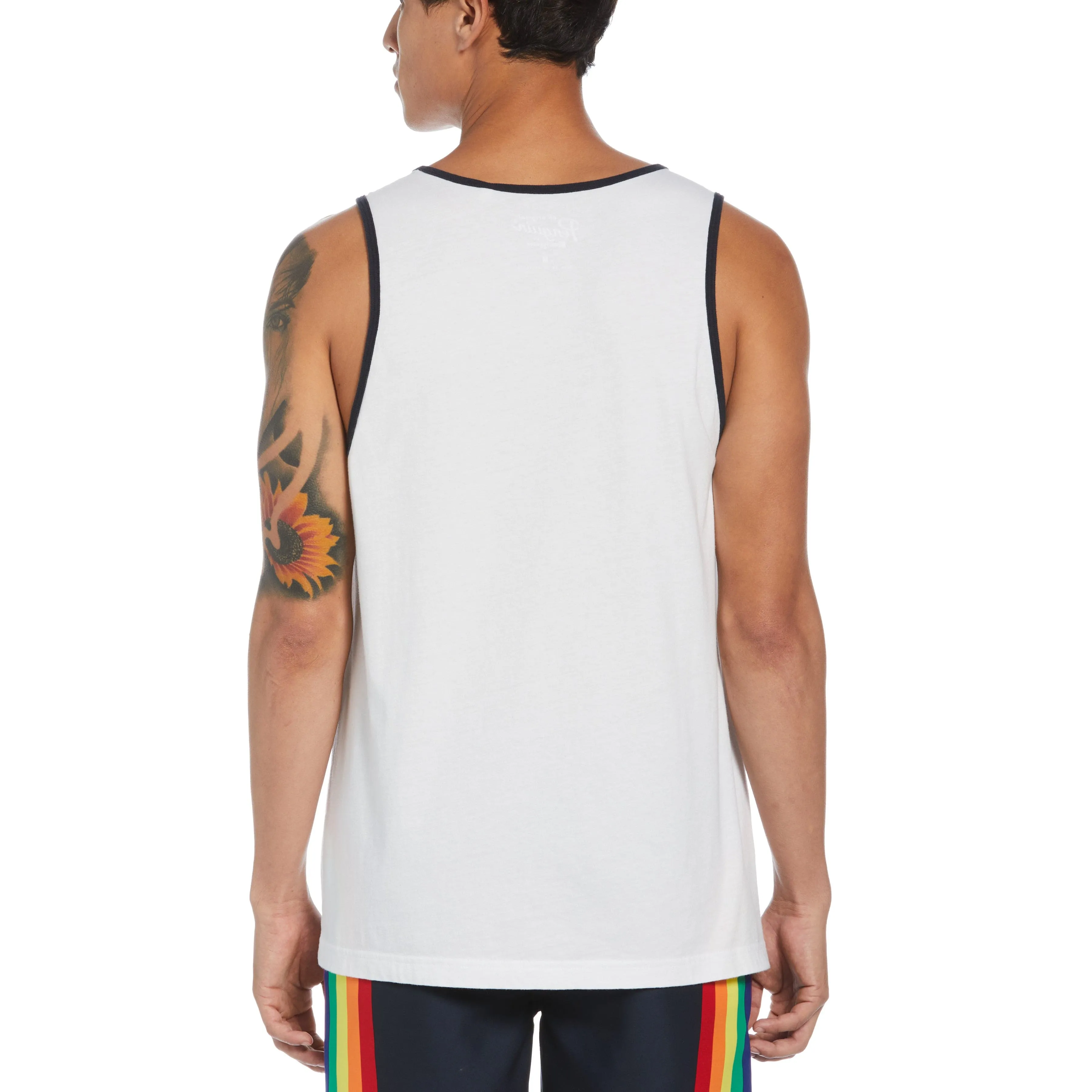 Rainbow Pete Pride Tank sold by Original Penguin product image thumbnail 2