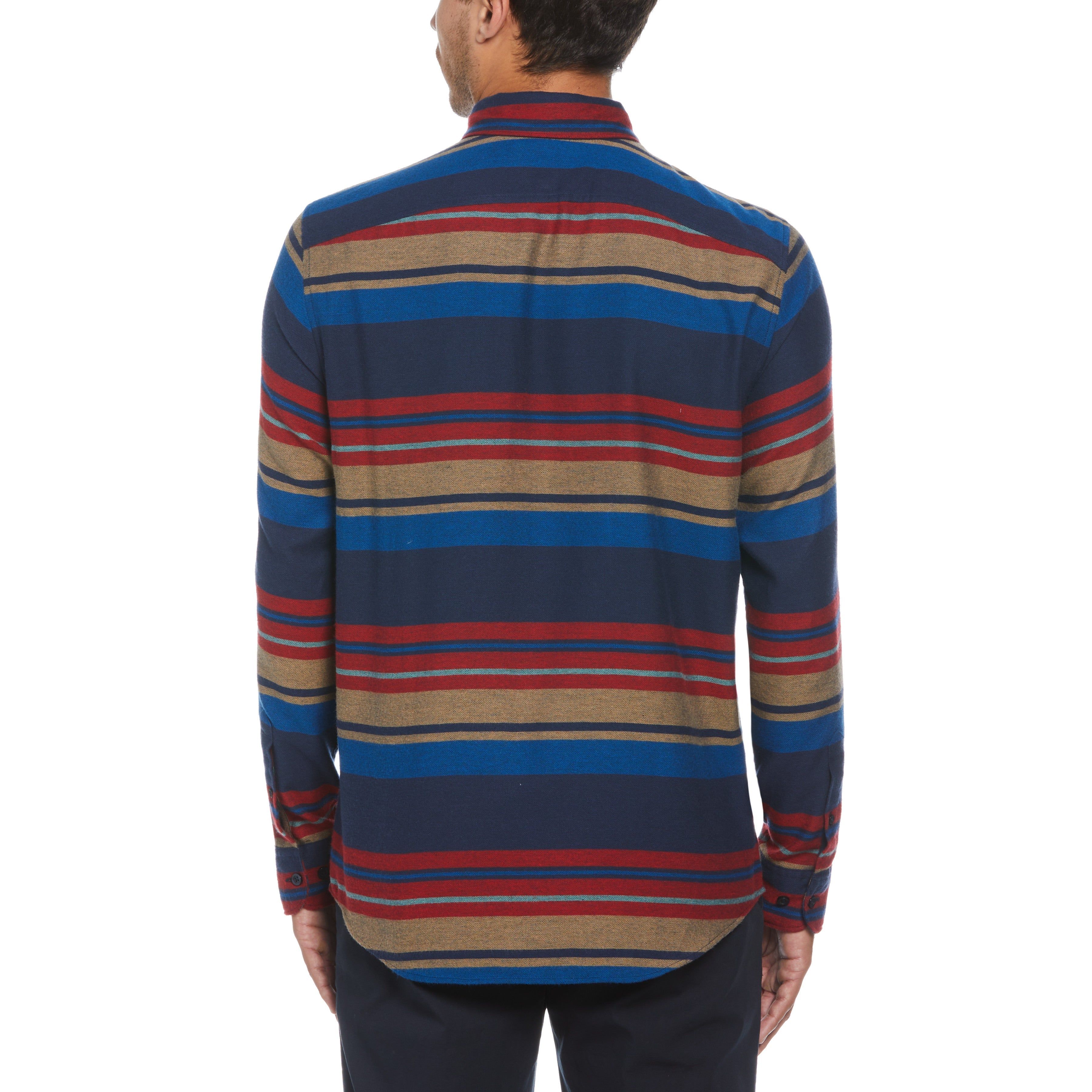 Striped Flannel Shirt sold by Original Penguin product image thumbnail 2