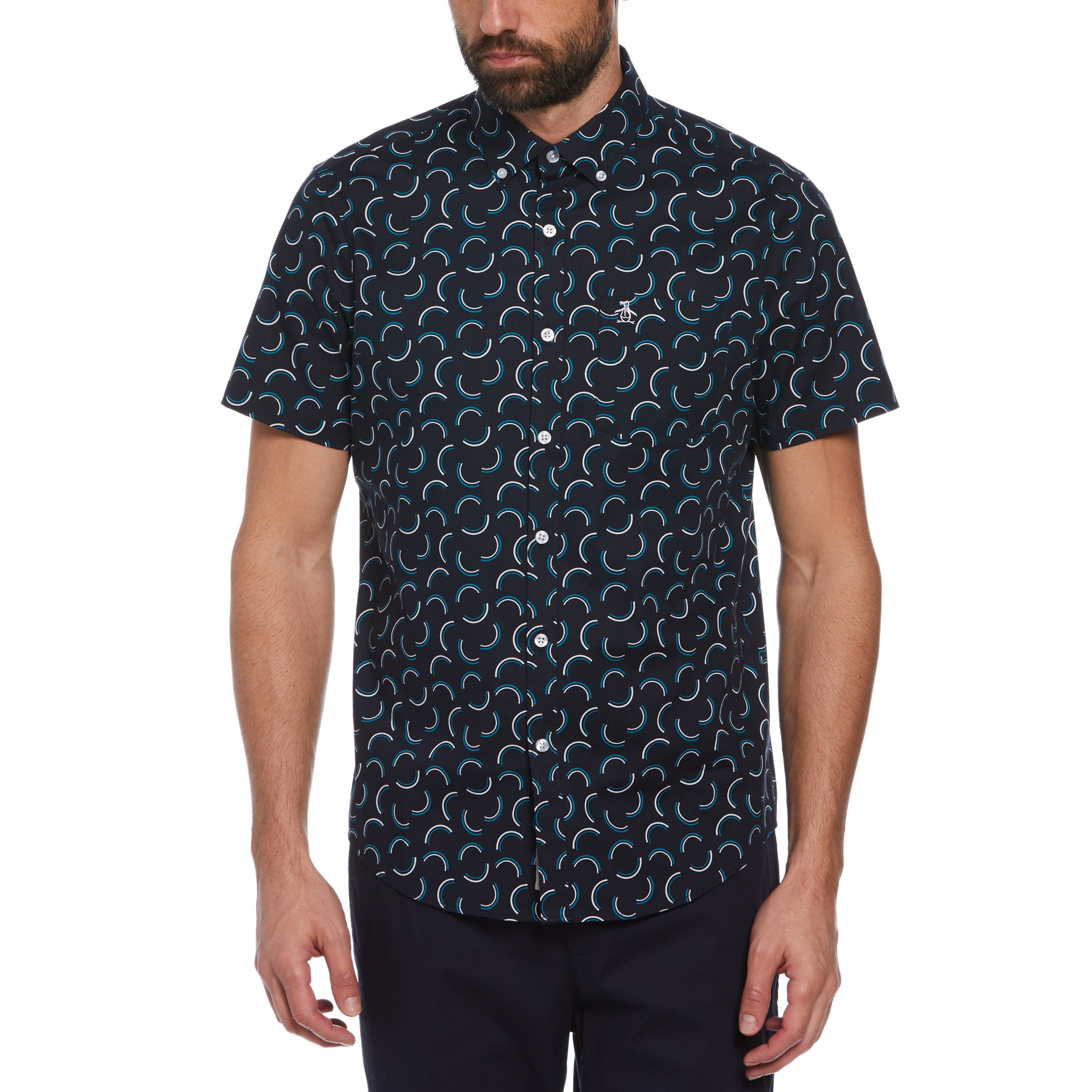 Half Moon Print Shirt sold by Original Penguin