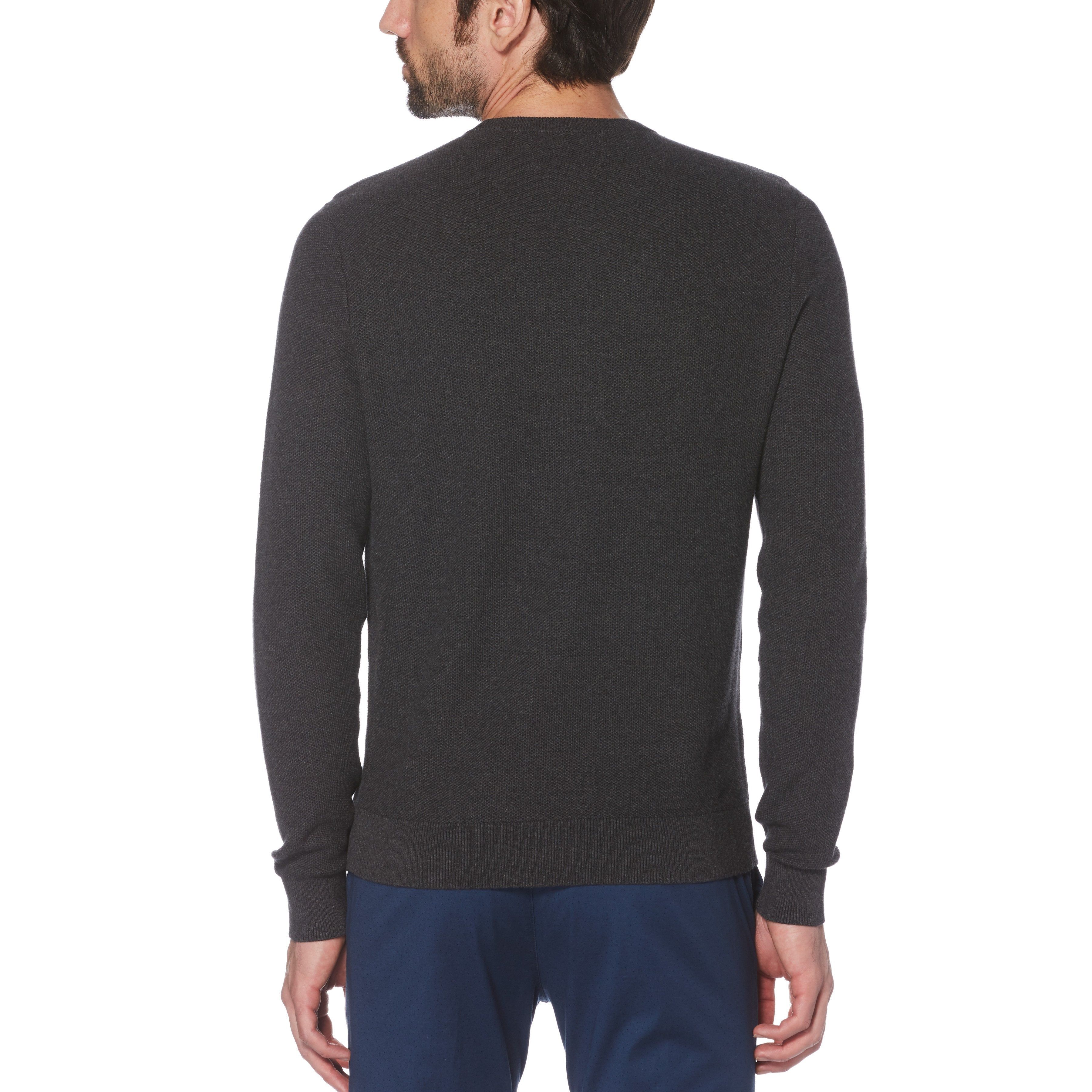 Tuck Stitch Crew Neck Sweater sold by Original Penguin product image thumbnail 2