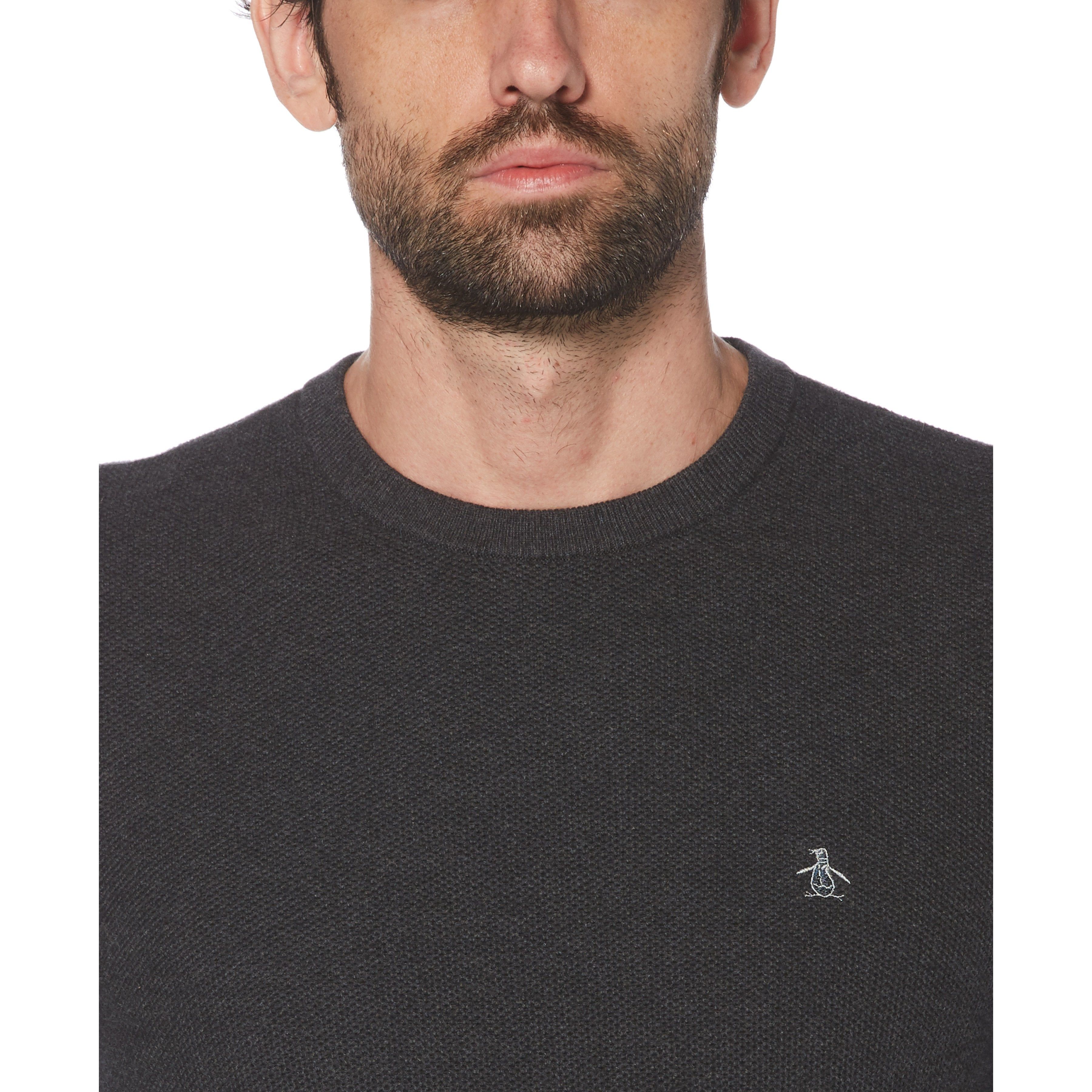 Tuck Stitch Crew Neck Sweater sold by Original Penguin product image thumbnail 3