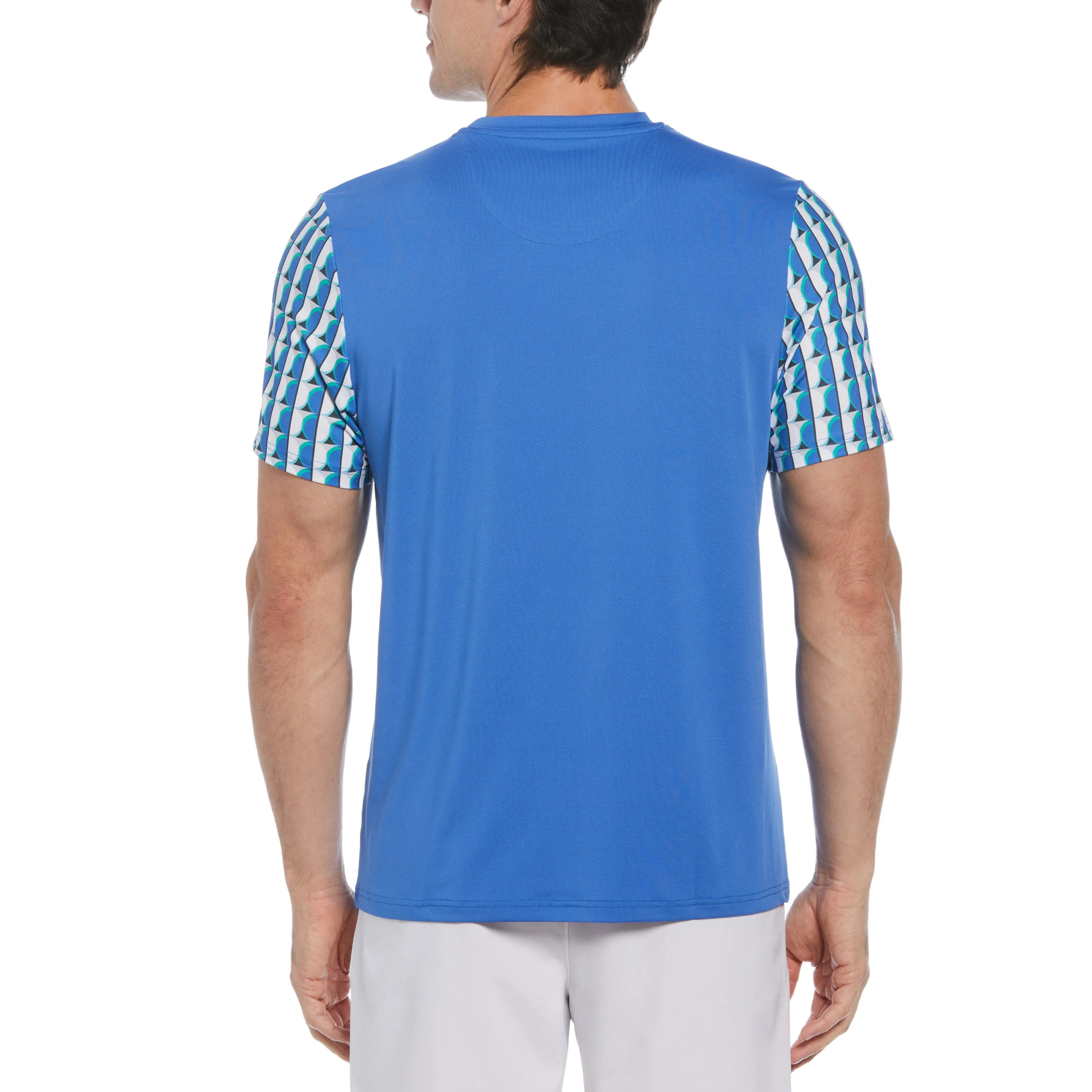 Geo Print Performance Tennis Tee sold by Original Penguin product image thumbnail 2