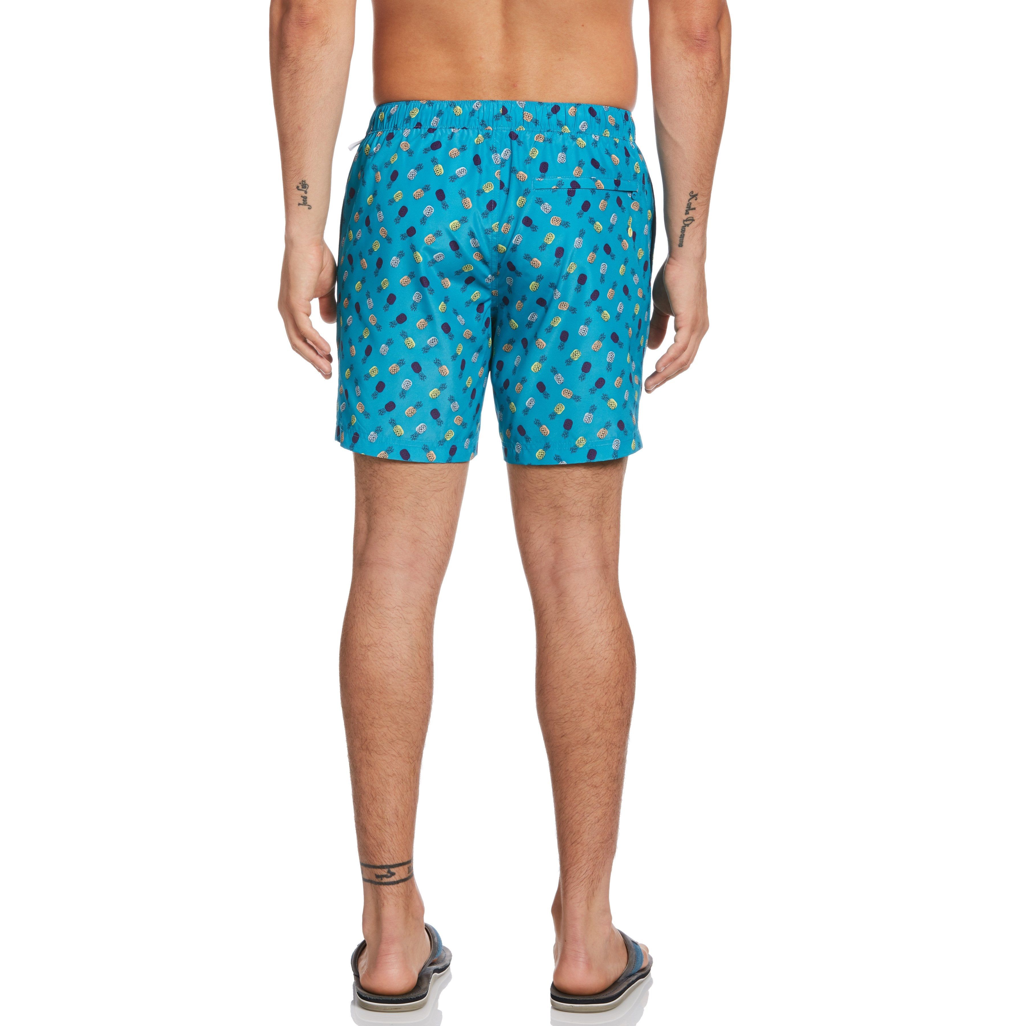 Packable Pineapple Print Swim Short sold by Original Penguin product image thumbnail 2