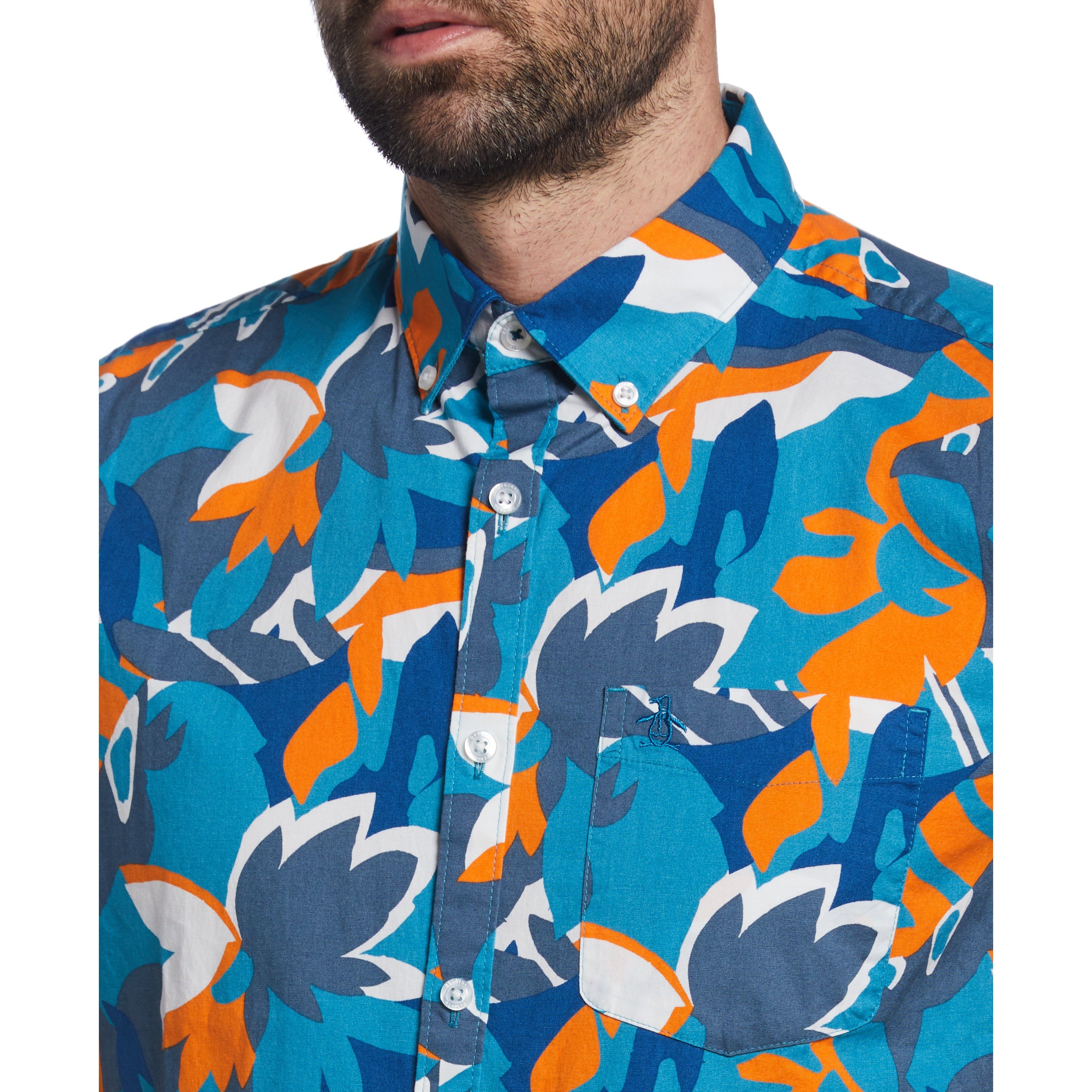 Tropical Print Shirt sold by Original Penguin product image thumbnail 3