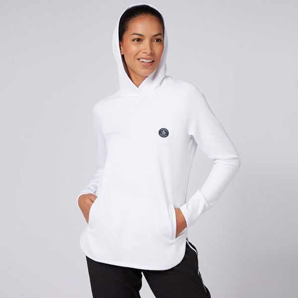 Womens Knit Hoodie Golf Sweater sold by Original Penguin