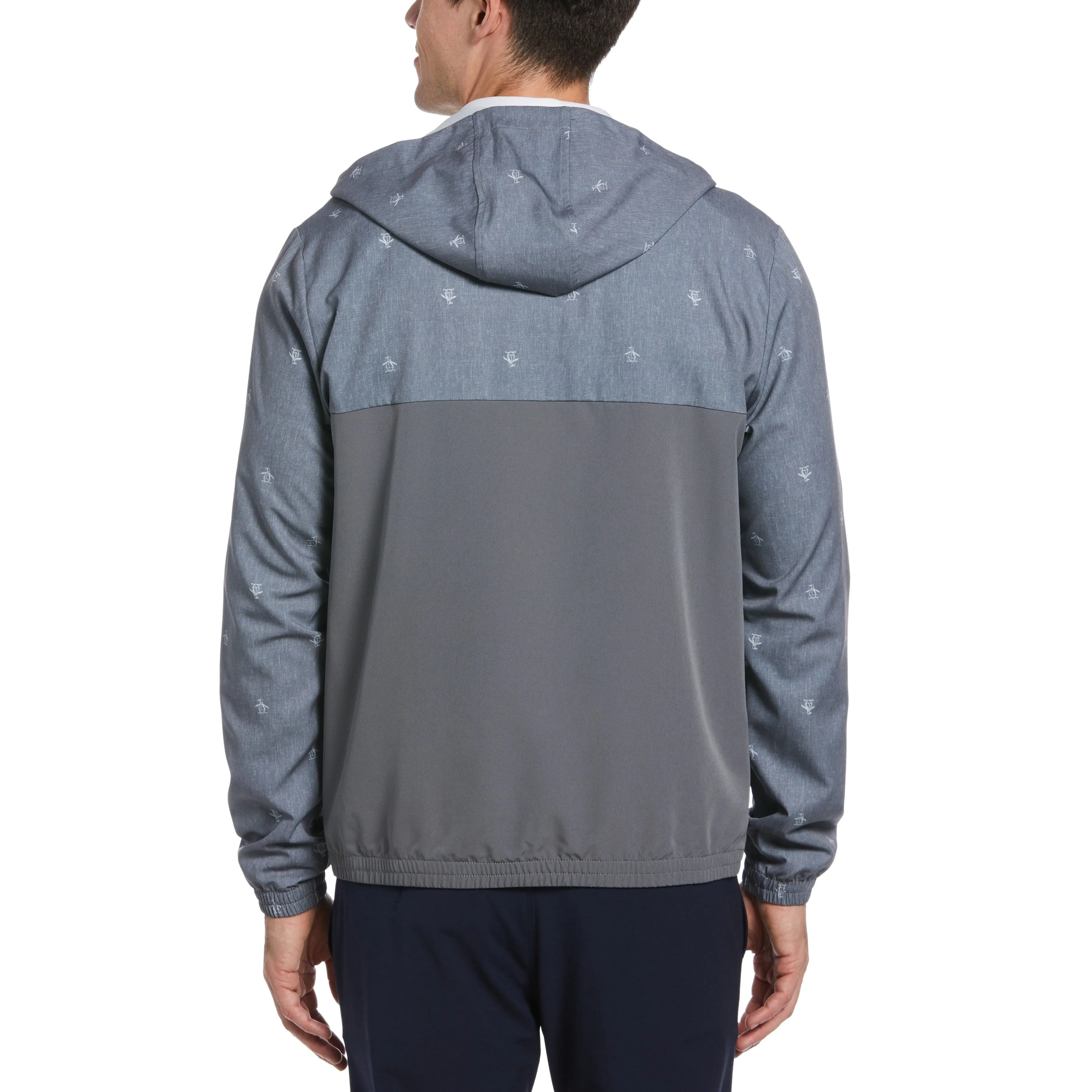 1/4 Zip Printed Pete Wind Hoodie sold by Original Penguin product image thumbnail 2