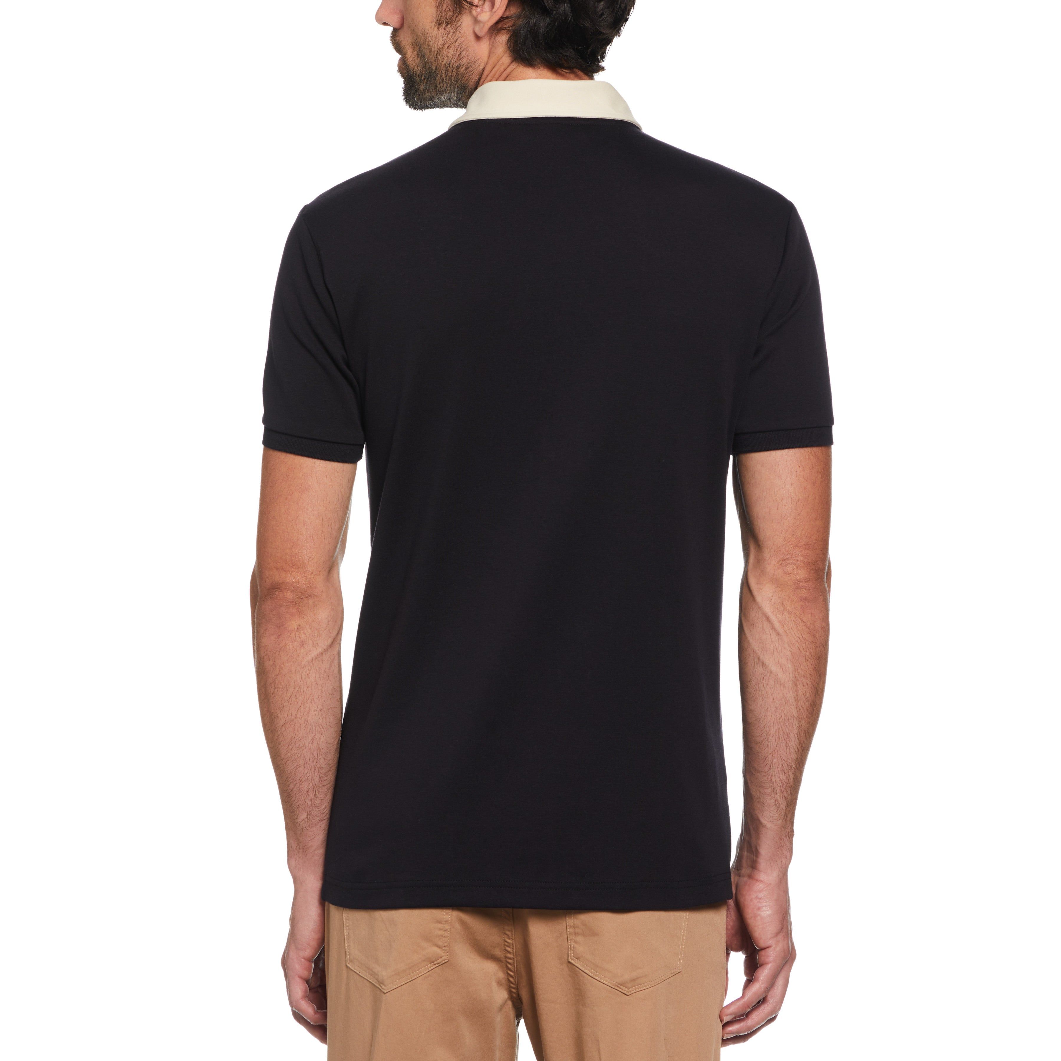 Cotton Interlock Vertical Stripe Polo sold by Original Penguin product image thumbnail 3