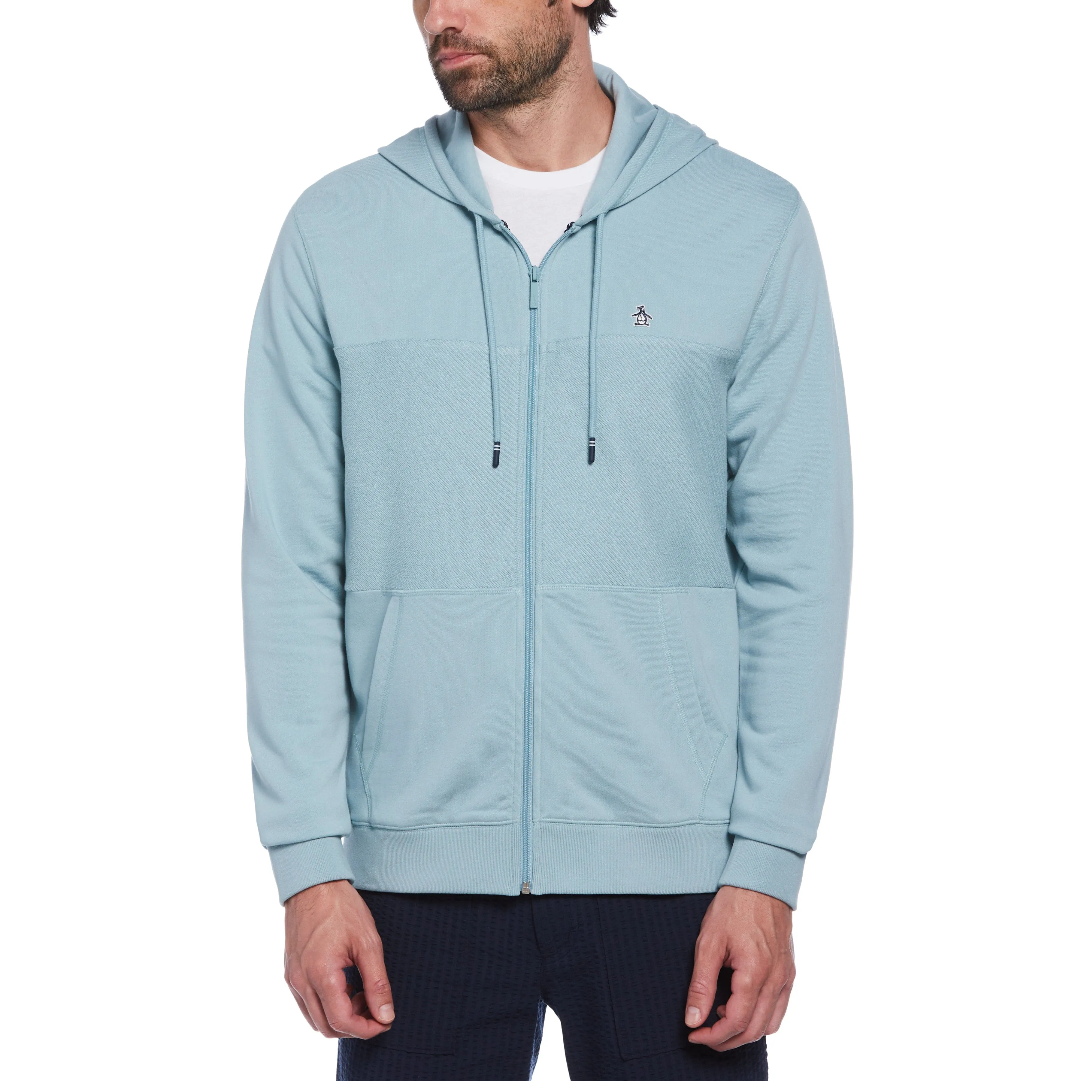 Terry Full Zip Hoodie sold by Original Penguin