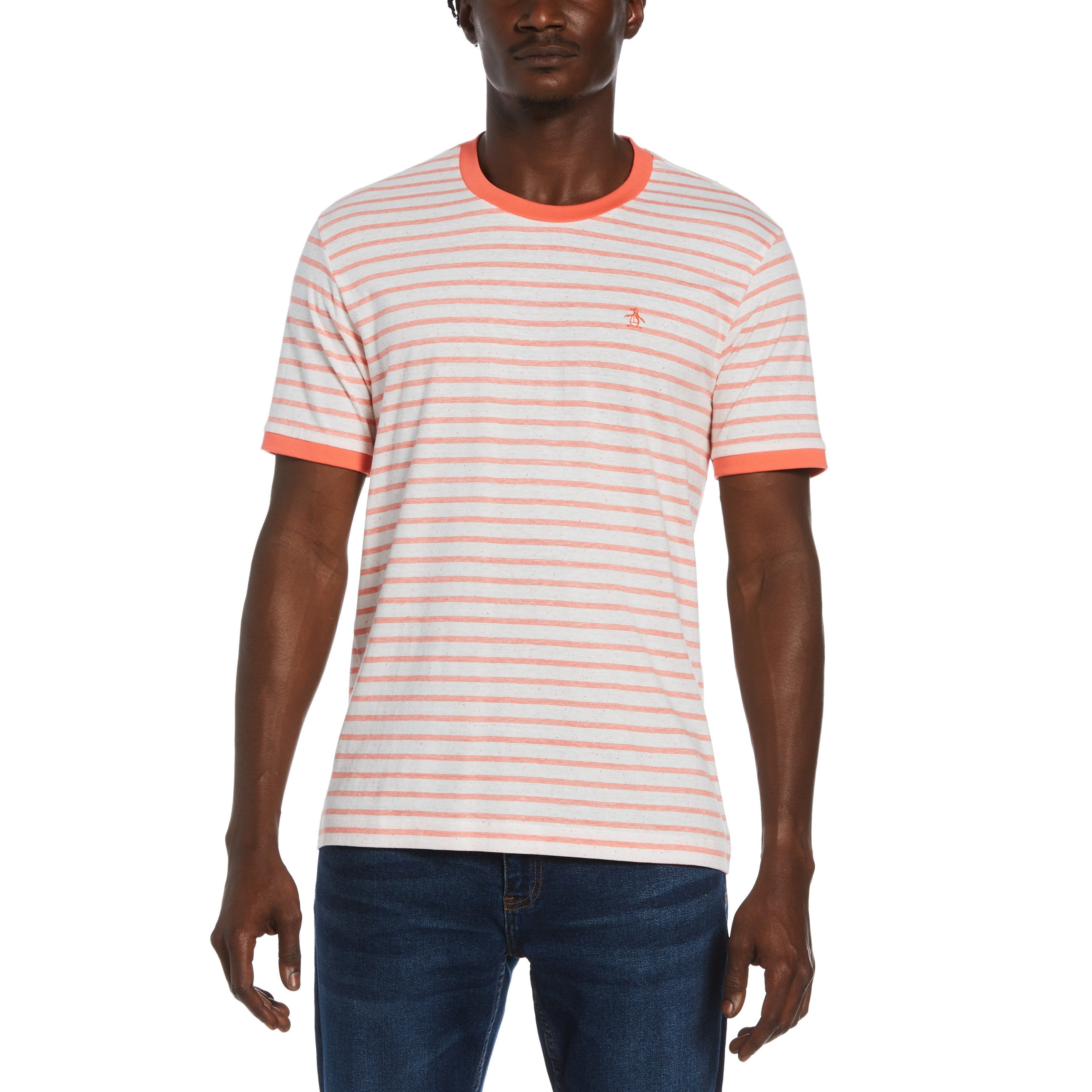 Stripe Short Sleeve Tee Shirt sold by Original Penguin