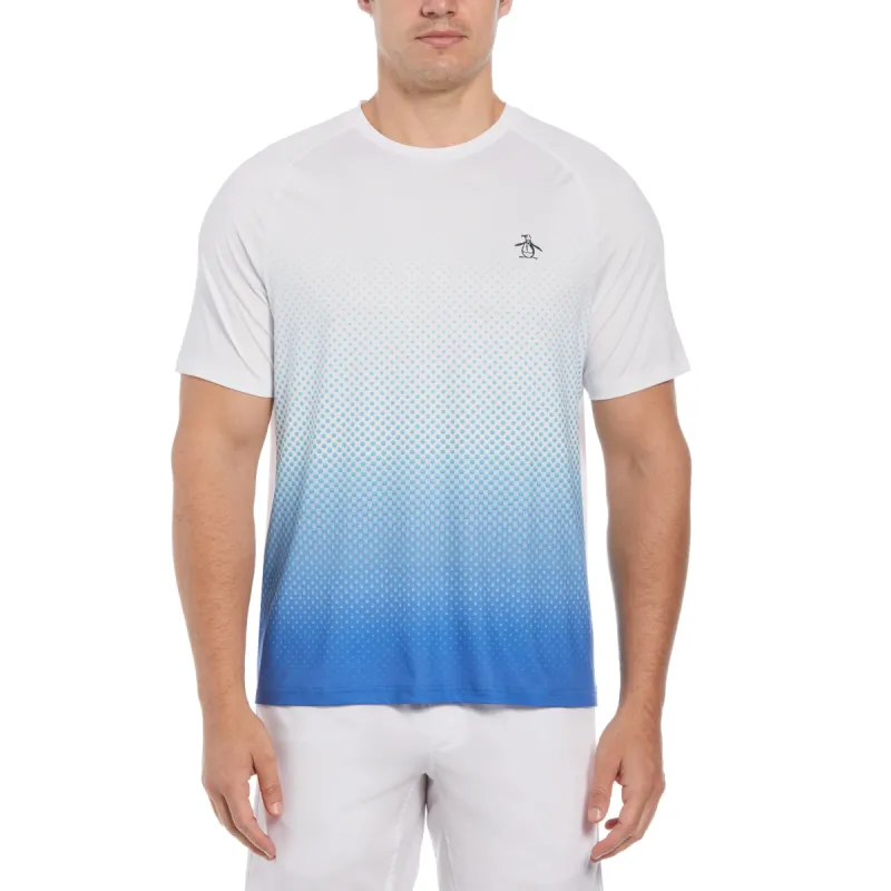 Ombre Performance Tennis Tee sold by Original Penguin