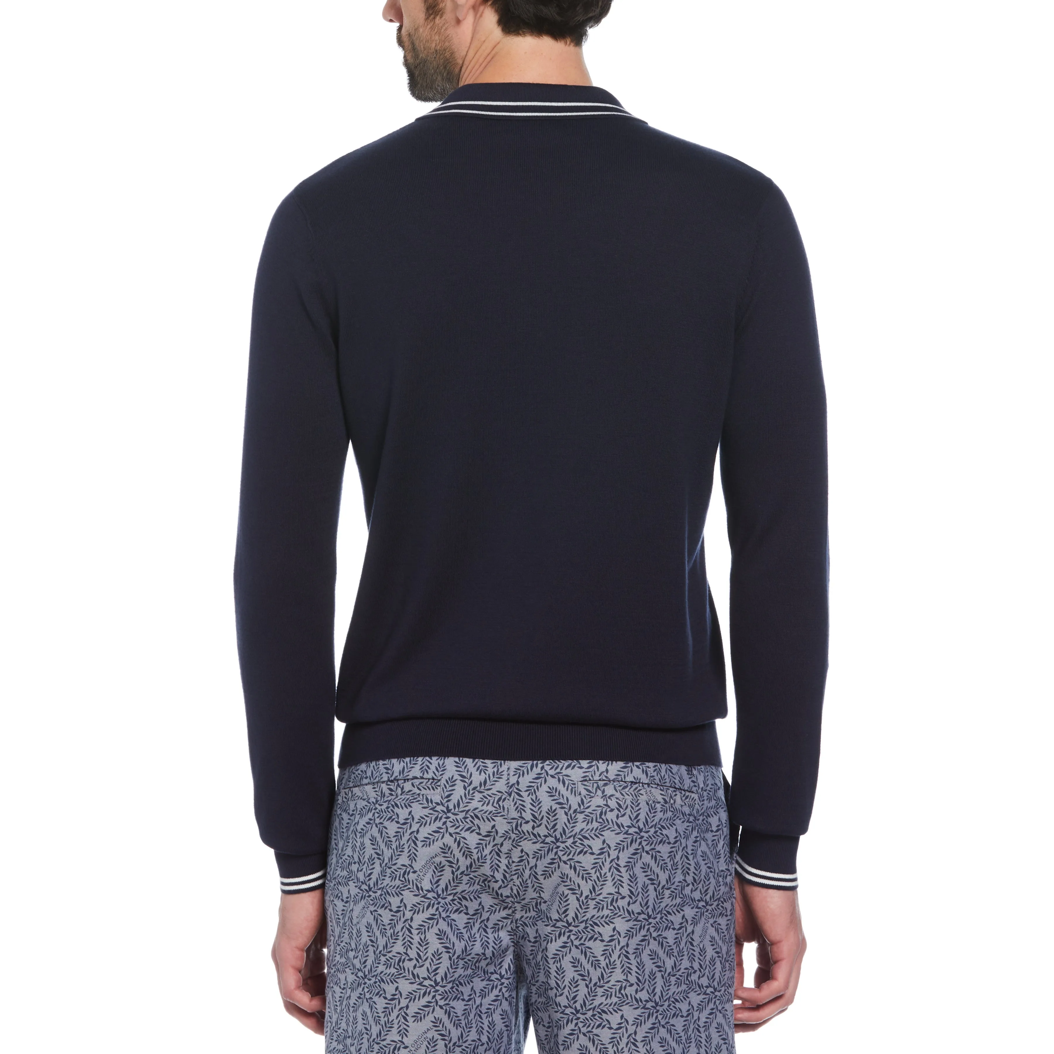 1/4 Zip Cotton Sweater Polo sold by Original Penguin product image thumbnail 2