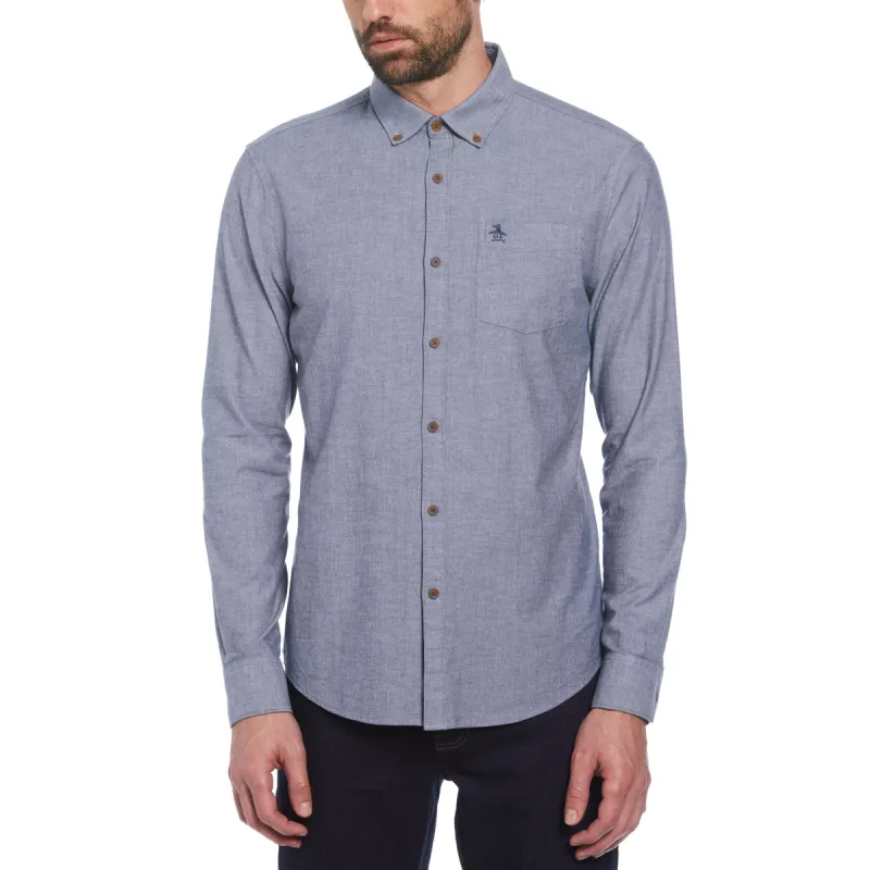 EcoVero™ Blend Chambray Shirt sold by Original Penguin