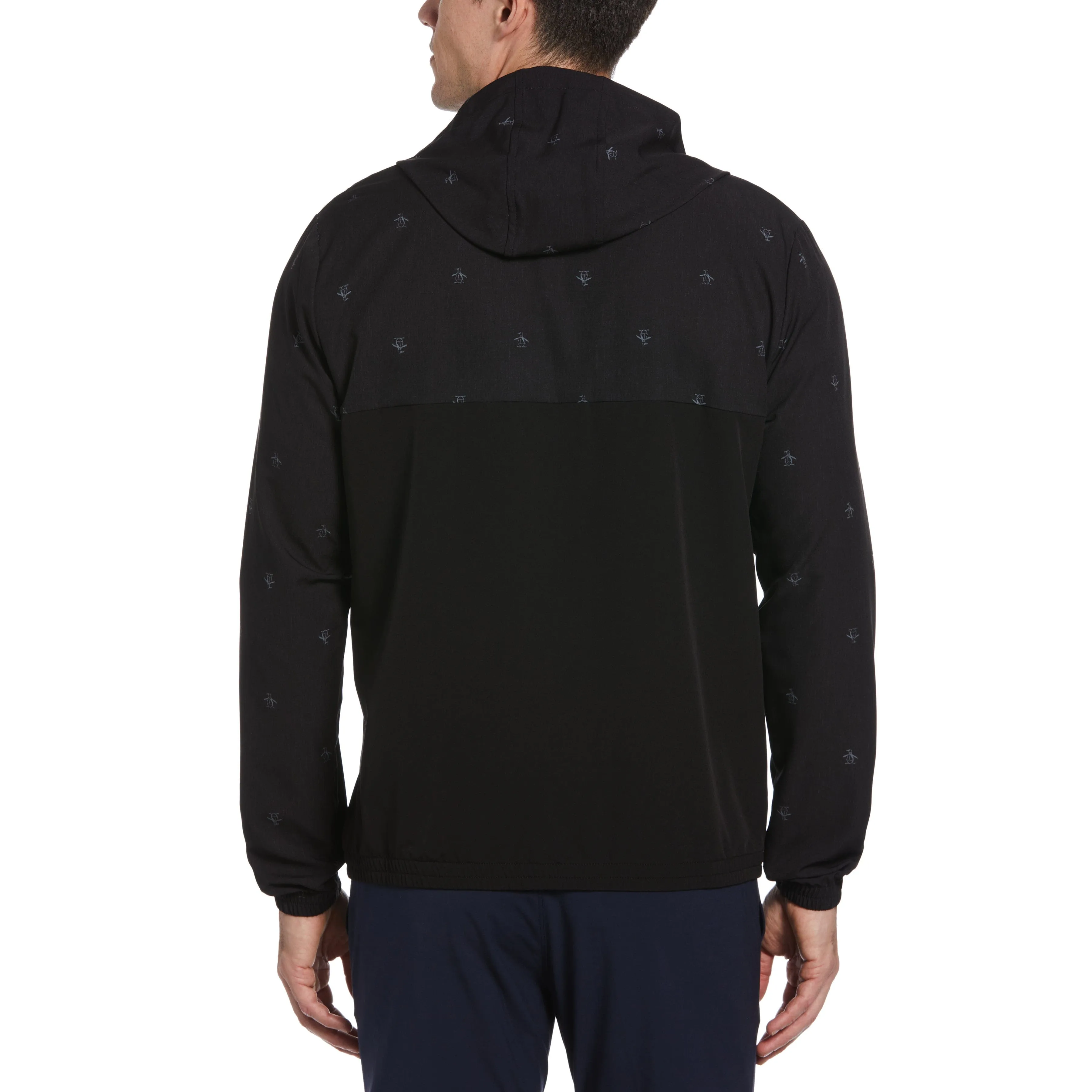 1/4 Zip Printed Pete Wind Hoodie sold by Original Penguin product image thumbnail 2