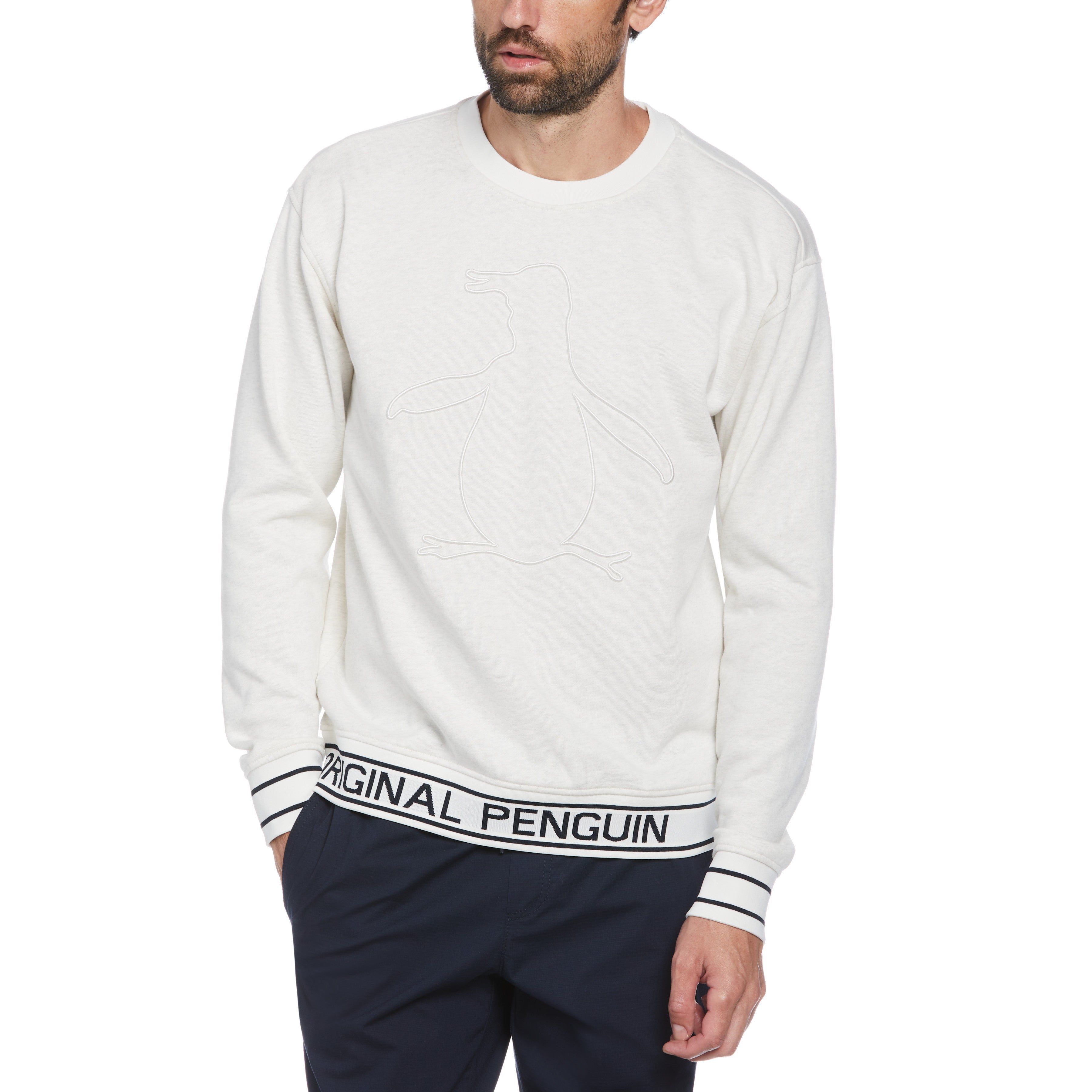 Fleece Embroidered Pete Sweatshirt sold by Original Penguin