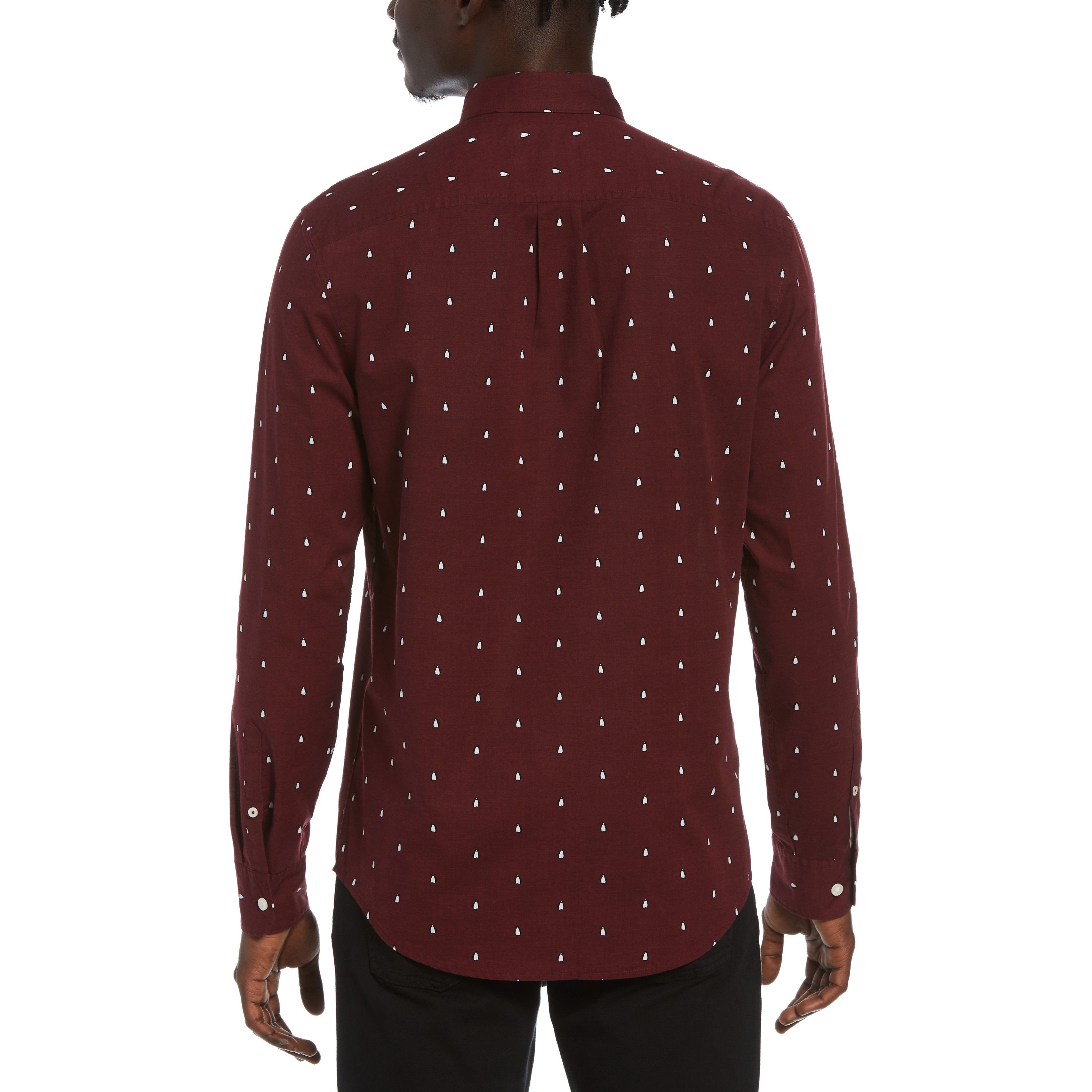 Printed Slub Shirt sold by Original Penguin product image thumbnail 2