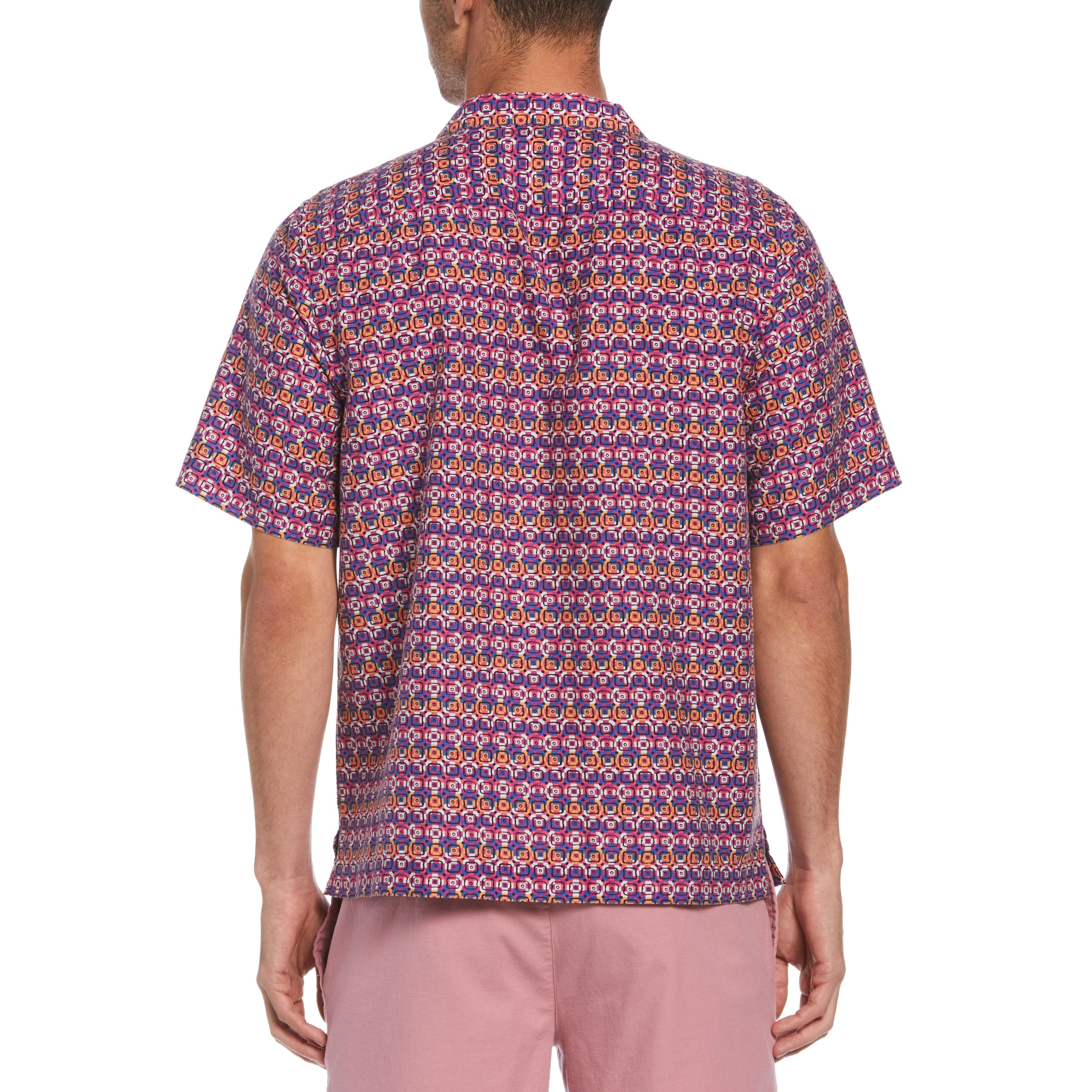 Pink Geo Print Shirt sold by Original Penguin product image thumbnail 2