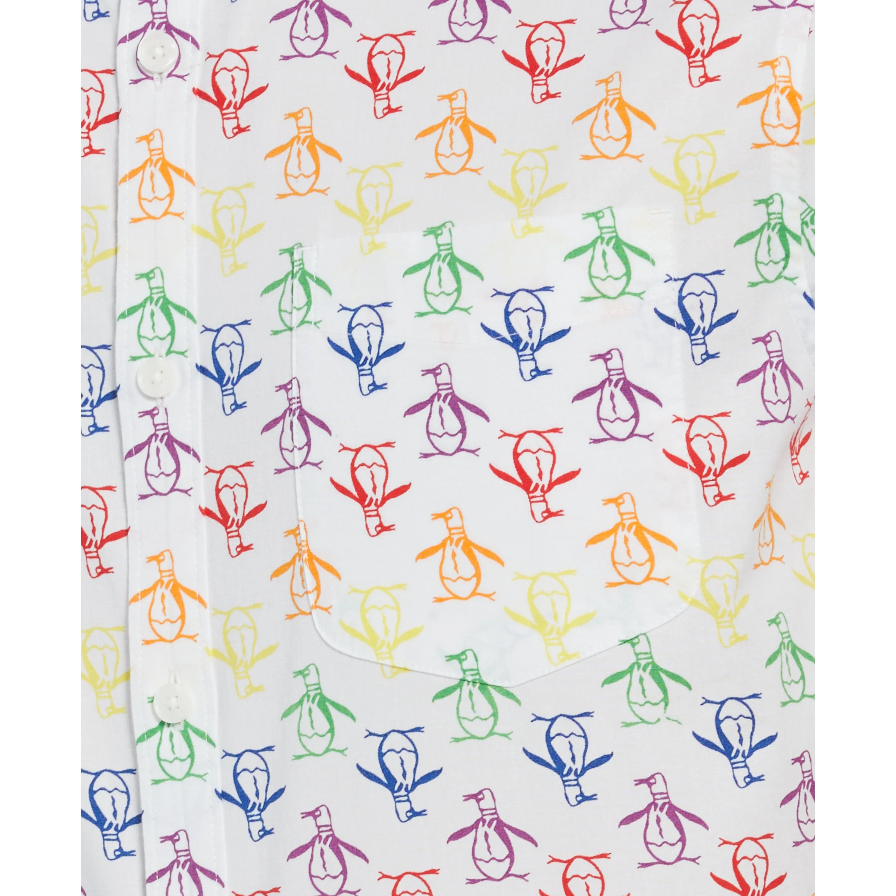 Pride Rainbow Pete Print Shirt sold by Original Penguin product image thumbnail 3