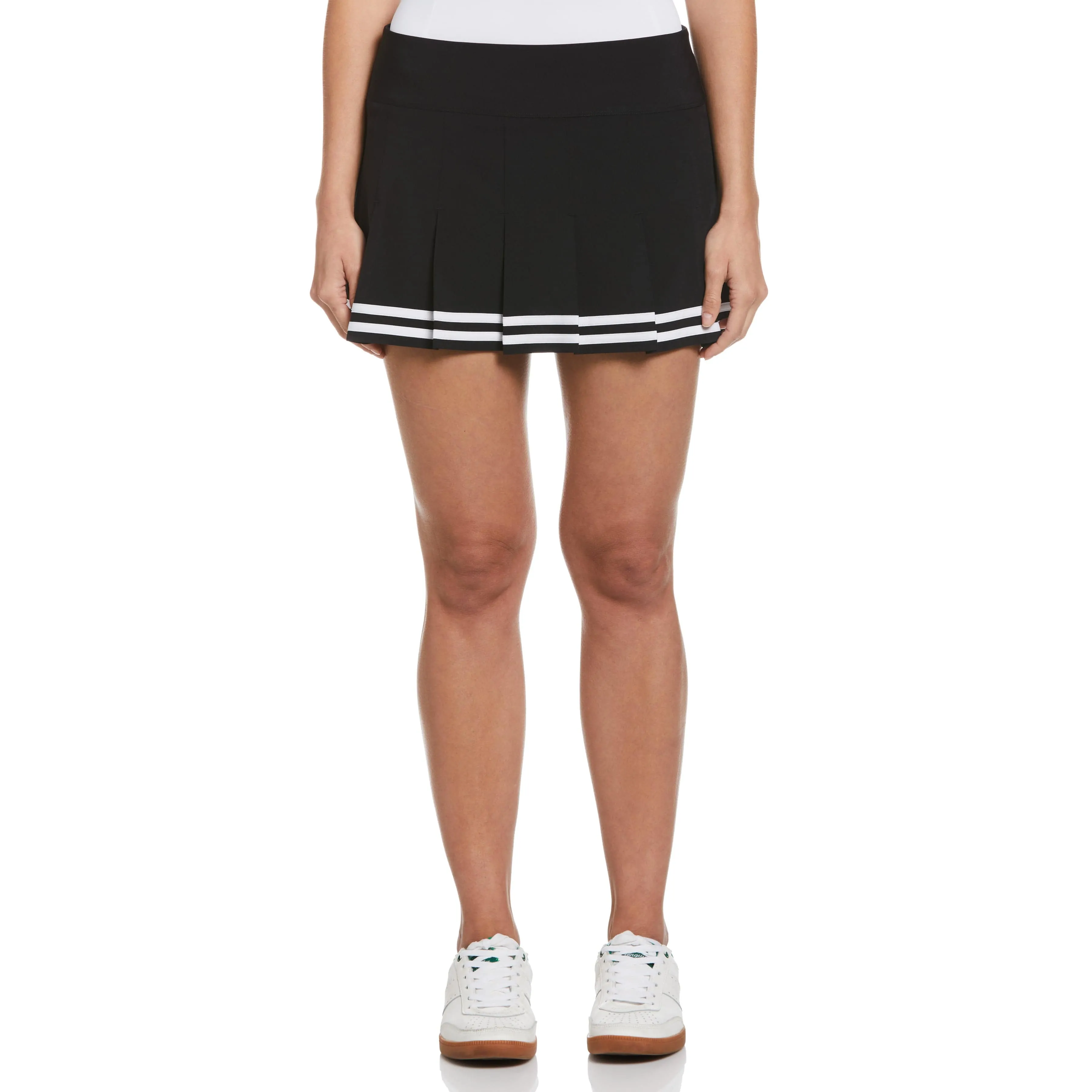 Women's 13" Contrast Hem Pleated Tennis Skort sold by Original Penguin