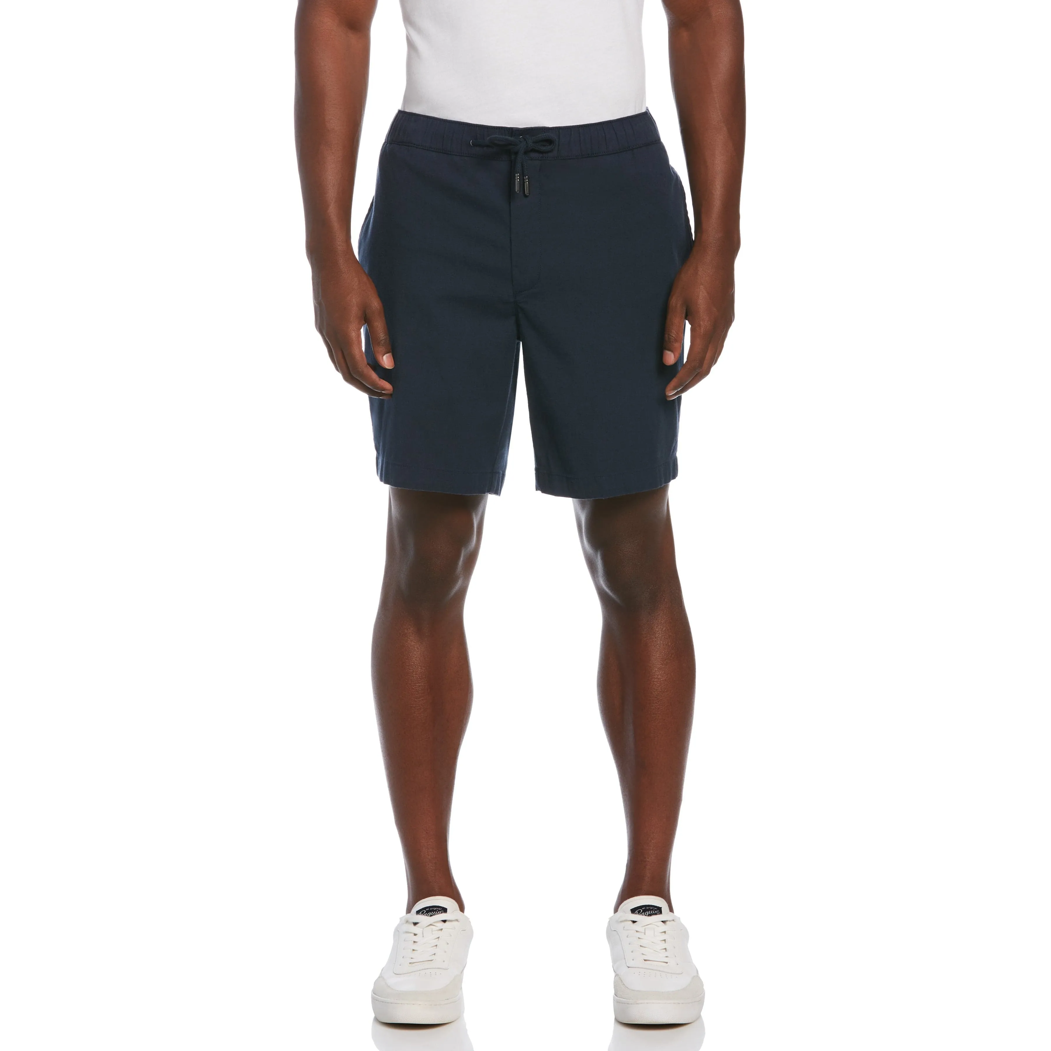 Linen Blend Drawstring Short sold by Original Penguin