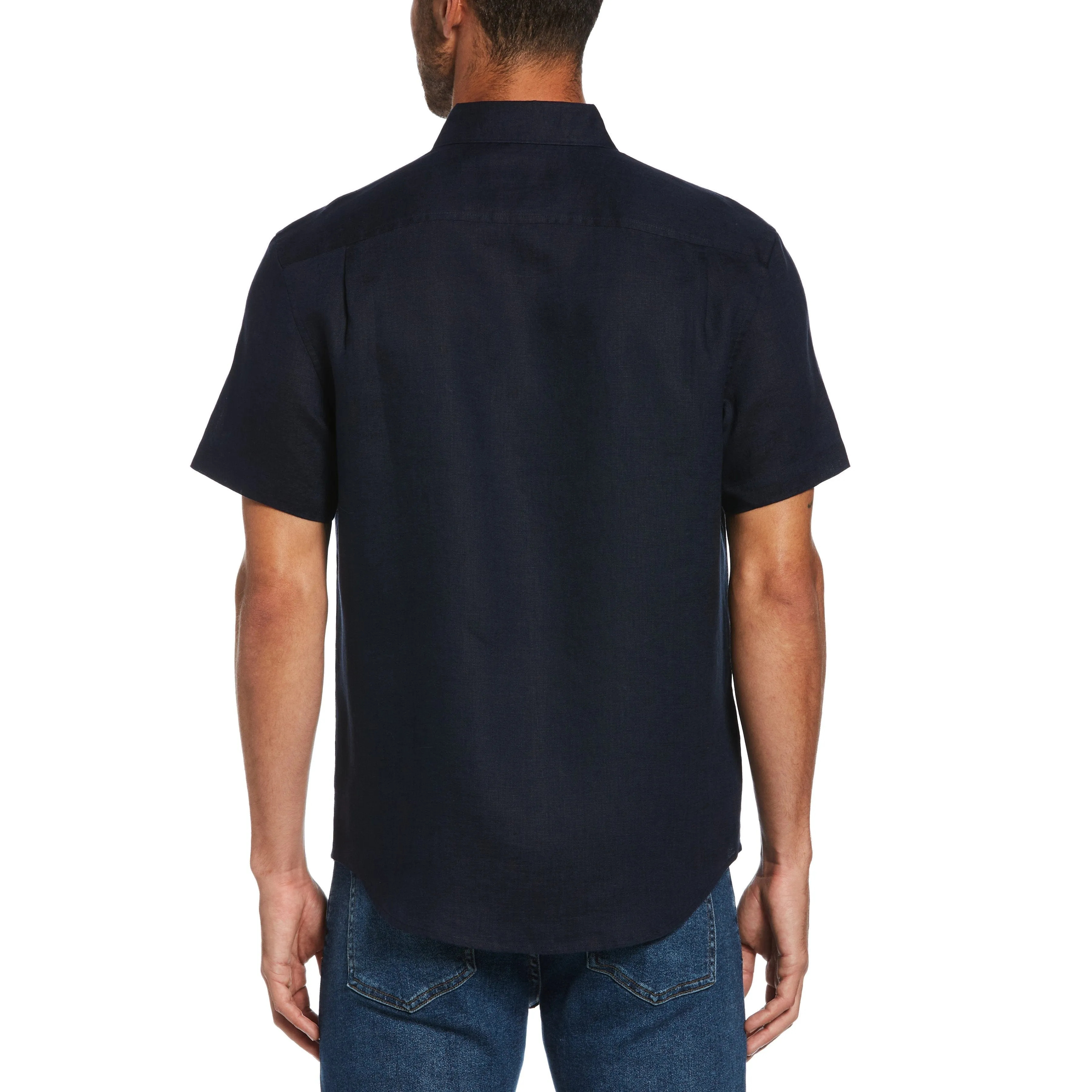 Short Sleeve Washed Linen Shirt sold by Original Penguin product image thumbnail 2