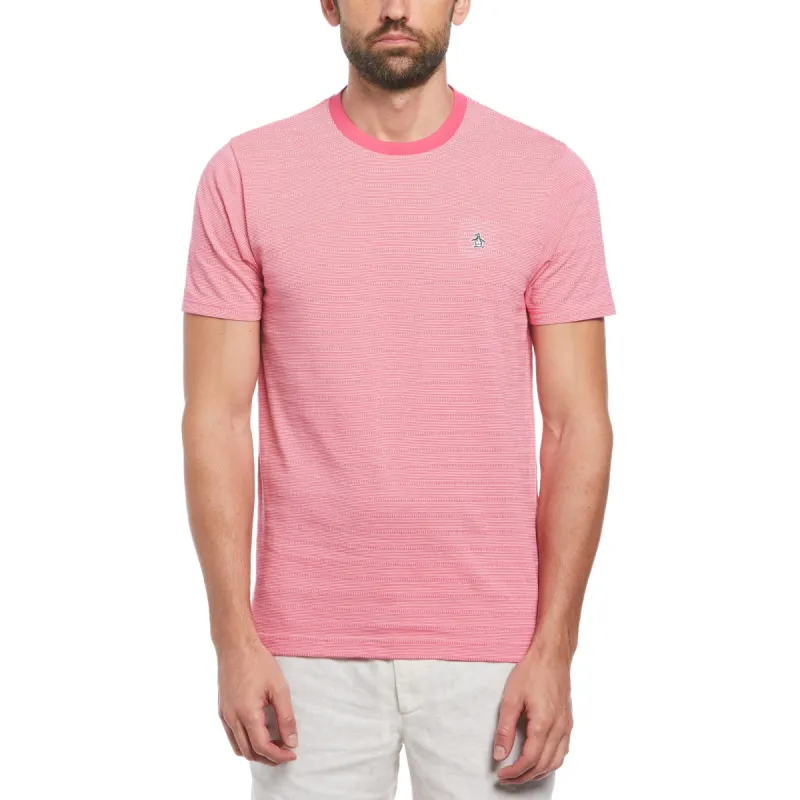 Jacquard Stripe Tee sold by Original Penguin