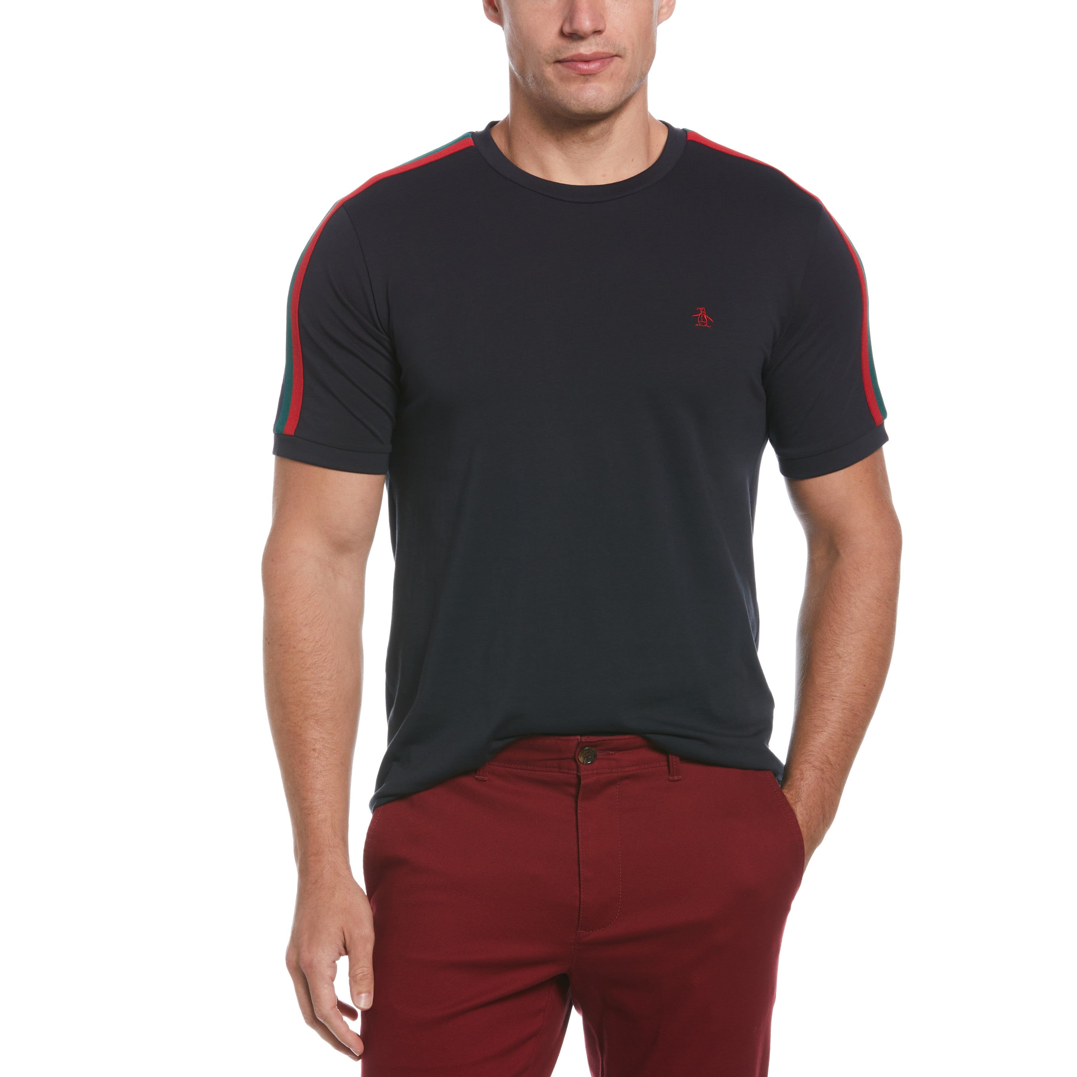 Shoulder Detail Tee sold by Original Penguin