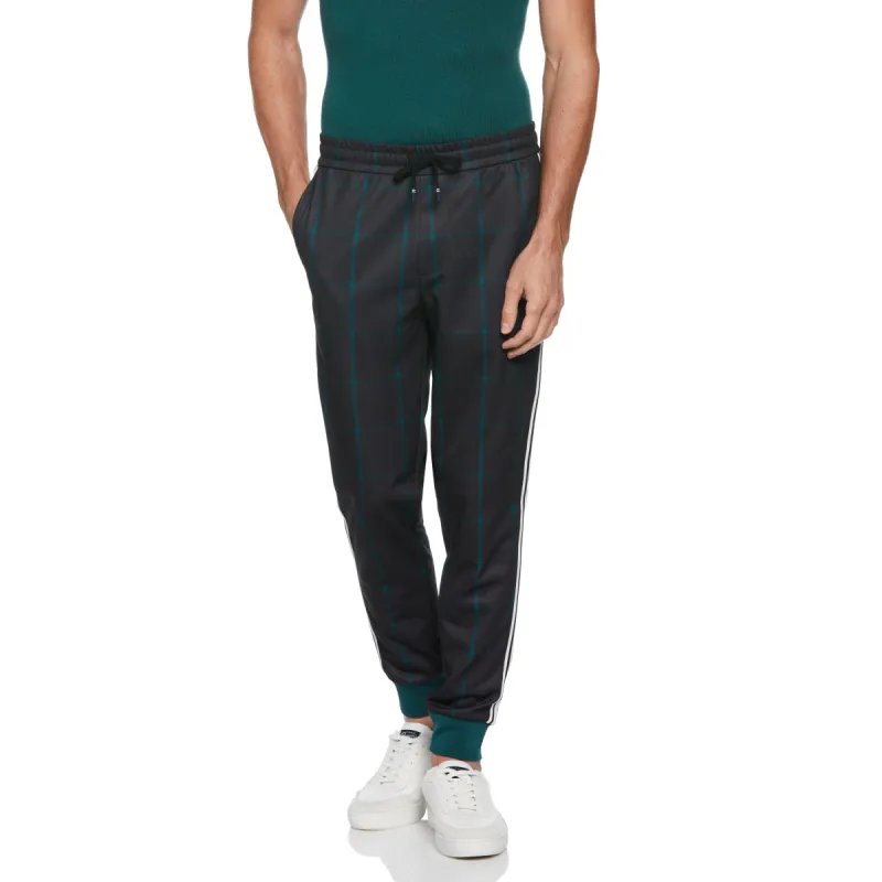 Plaid Track Joggers sold by Original Penguin