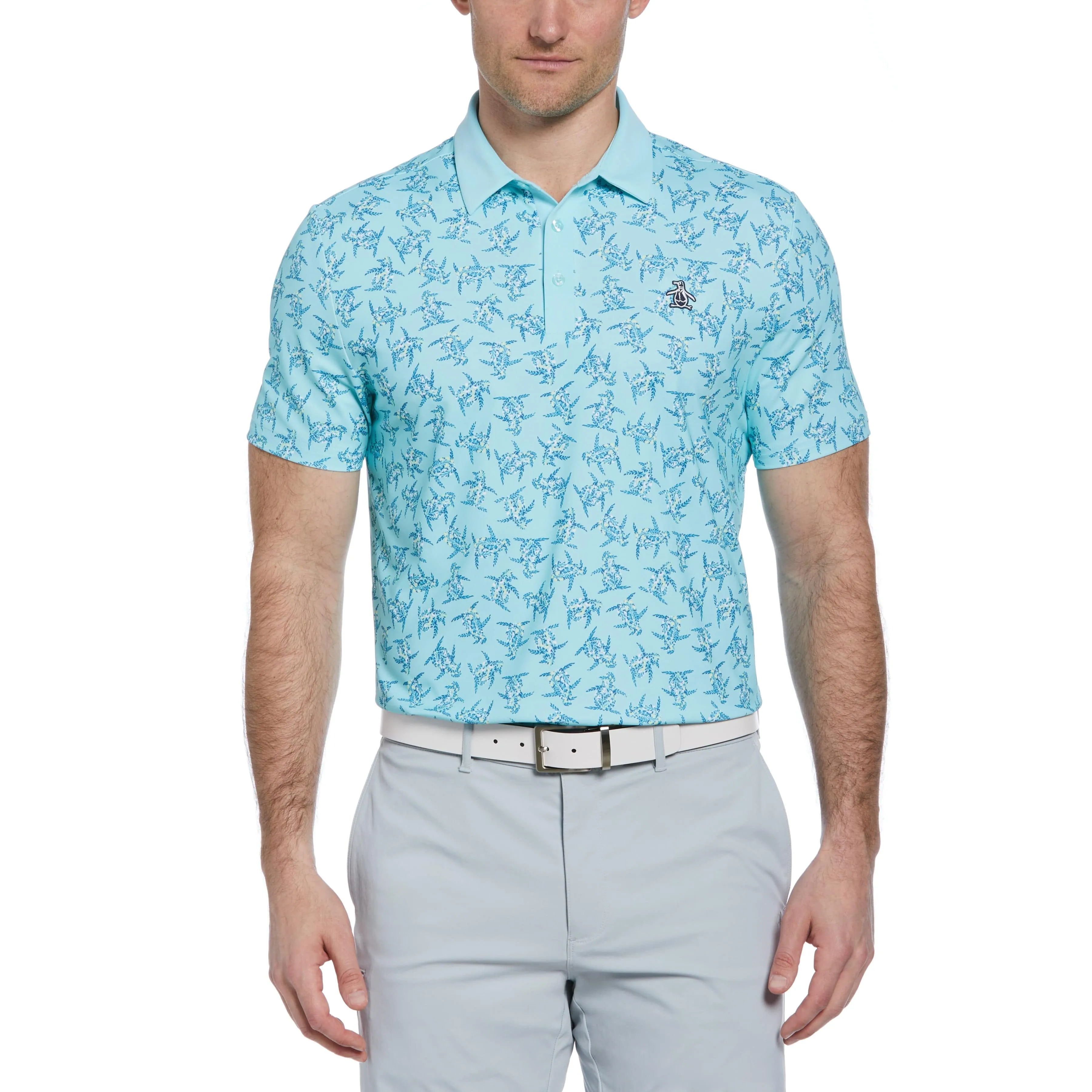 All-over 60's Floral Pete Print Golf Polo sold by Original Penguin product image thumbnail 2