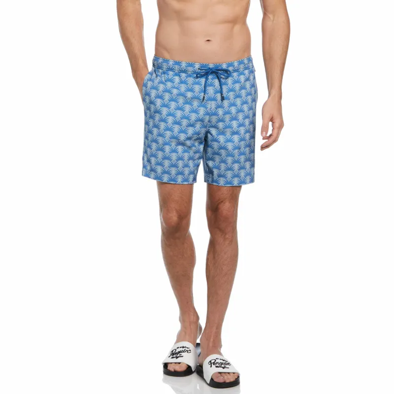Geo Palm Print Swim Short sold by Original Penguin
