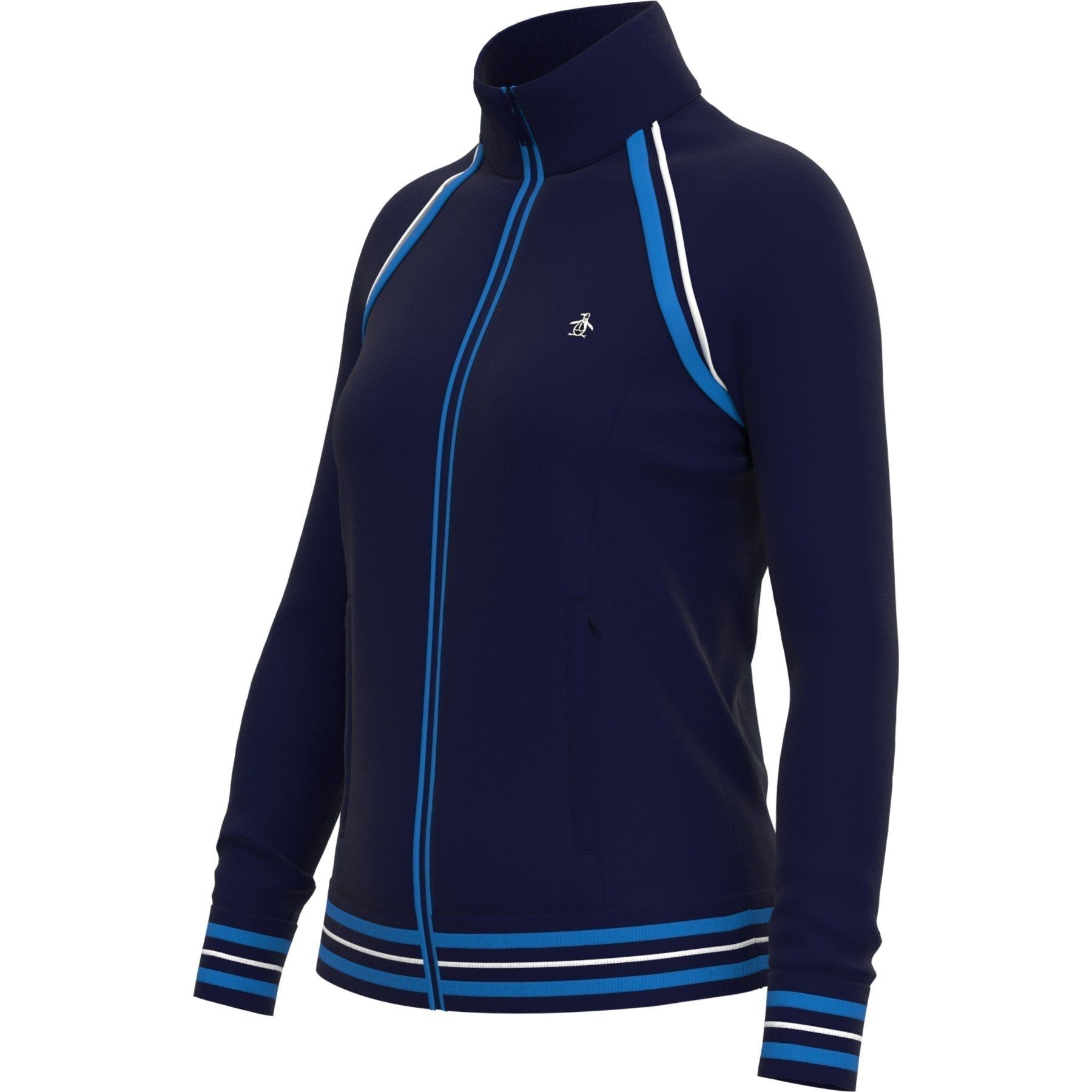 Women's Contrast Tennis Track Jacket sold by Original Penguin product image thumbnail 3