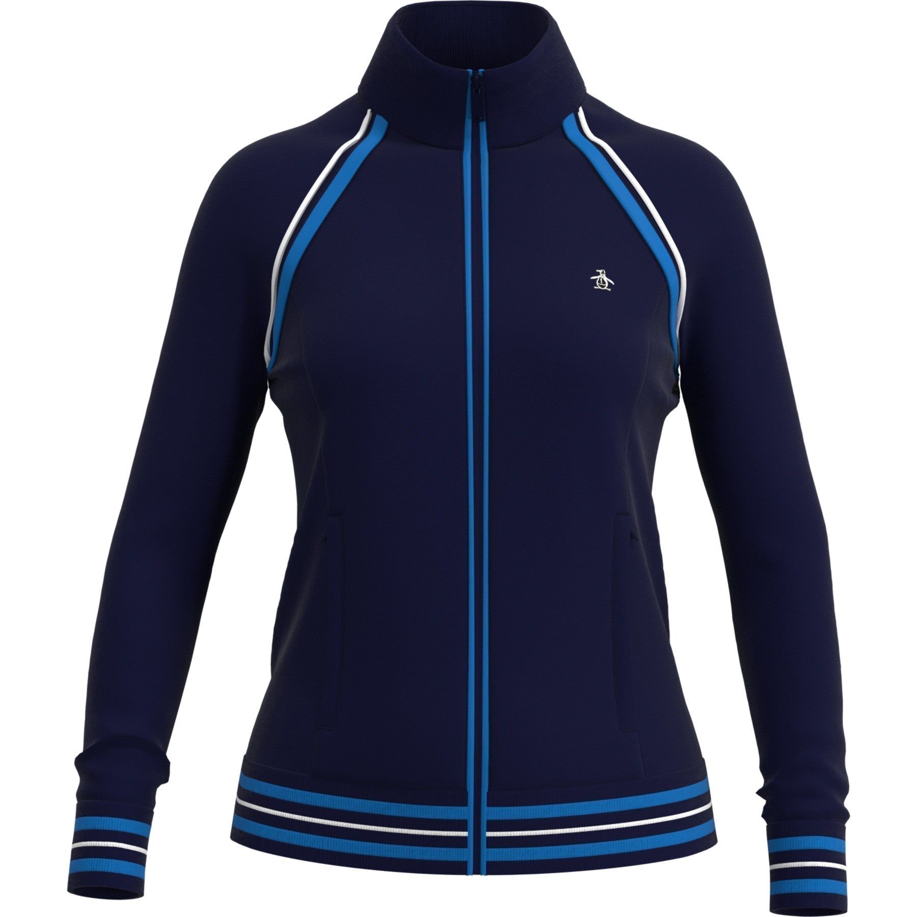 Women's Contrast Tennis Track Jacket sold by Original Penguin