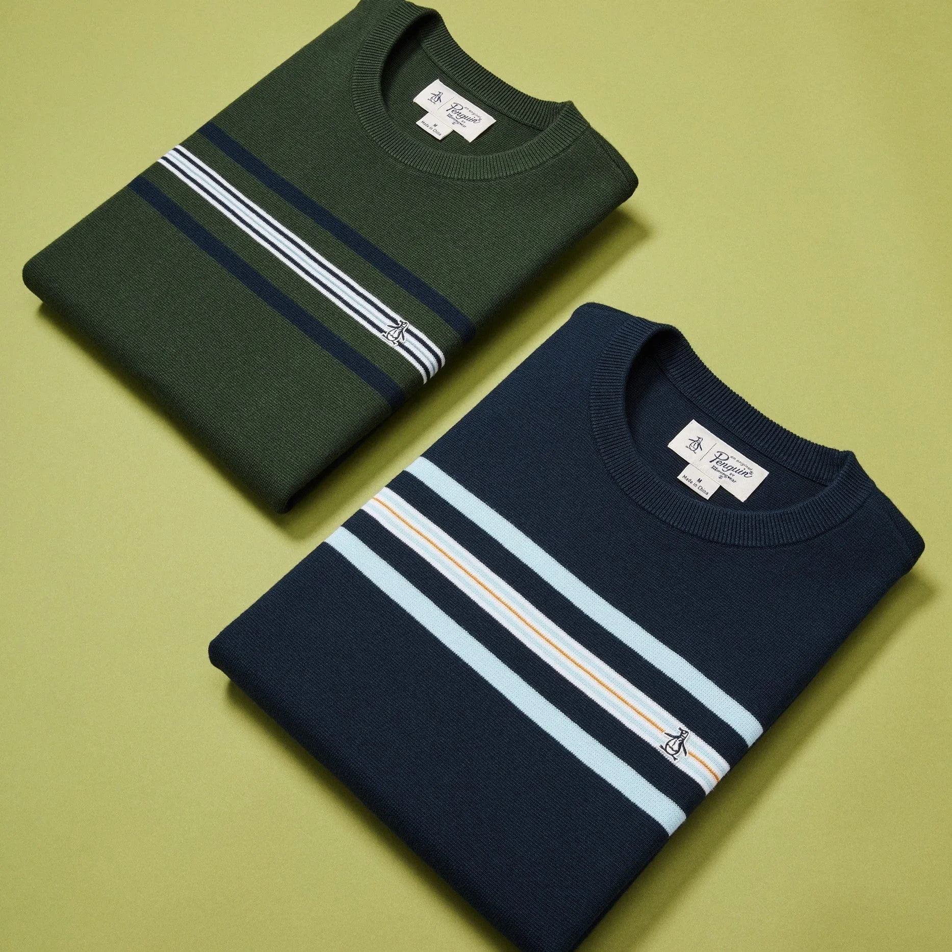 Engineered Chest Stripe Sweater sold by Original Penguin product image thumbnail 3
