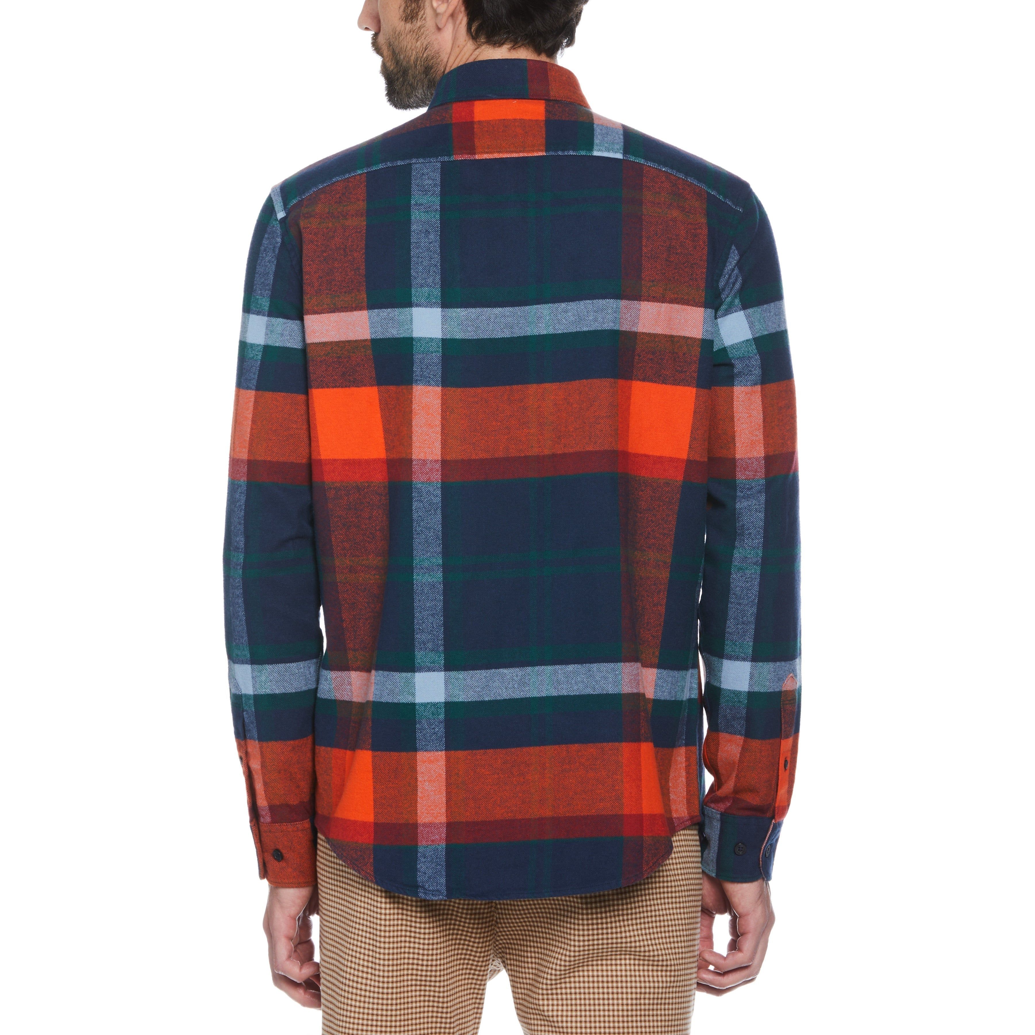 Heavy Plaid Flannel Shirt sold by Original Penguin product image thumbnail 3