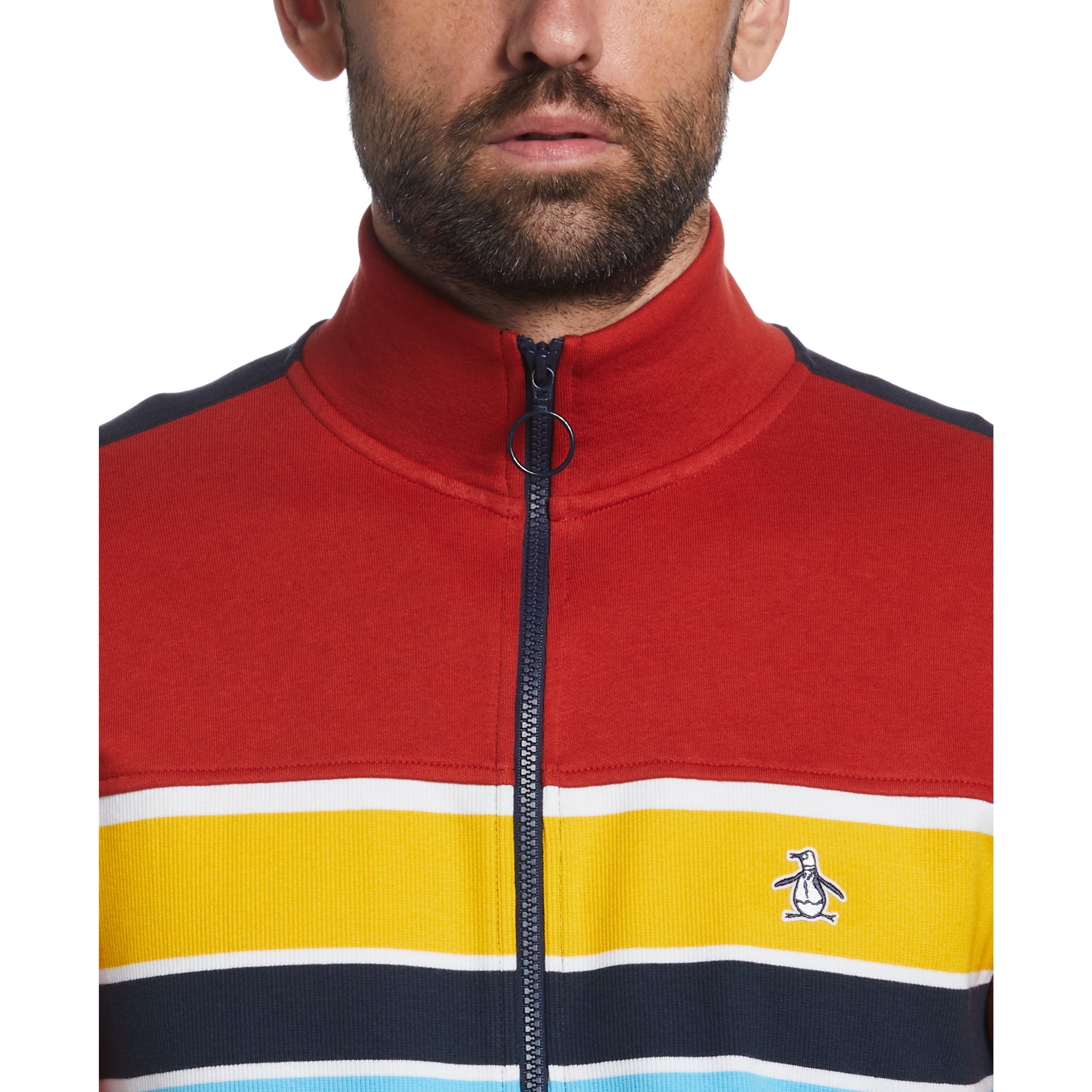 Colorblock Stripe Track Jacket sold by Original Penguin product image thumbnail 3