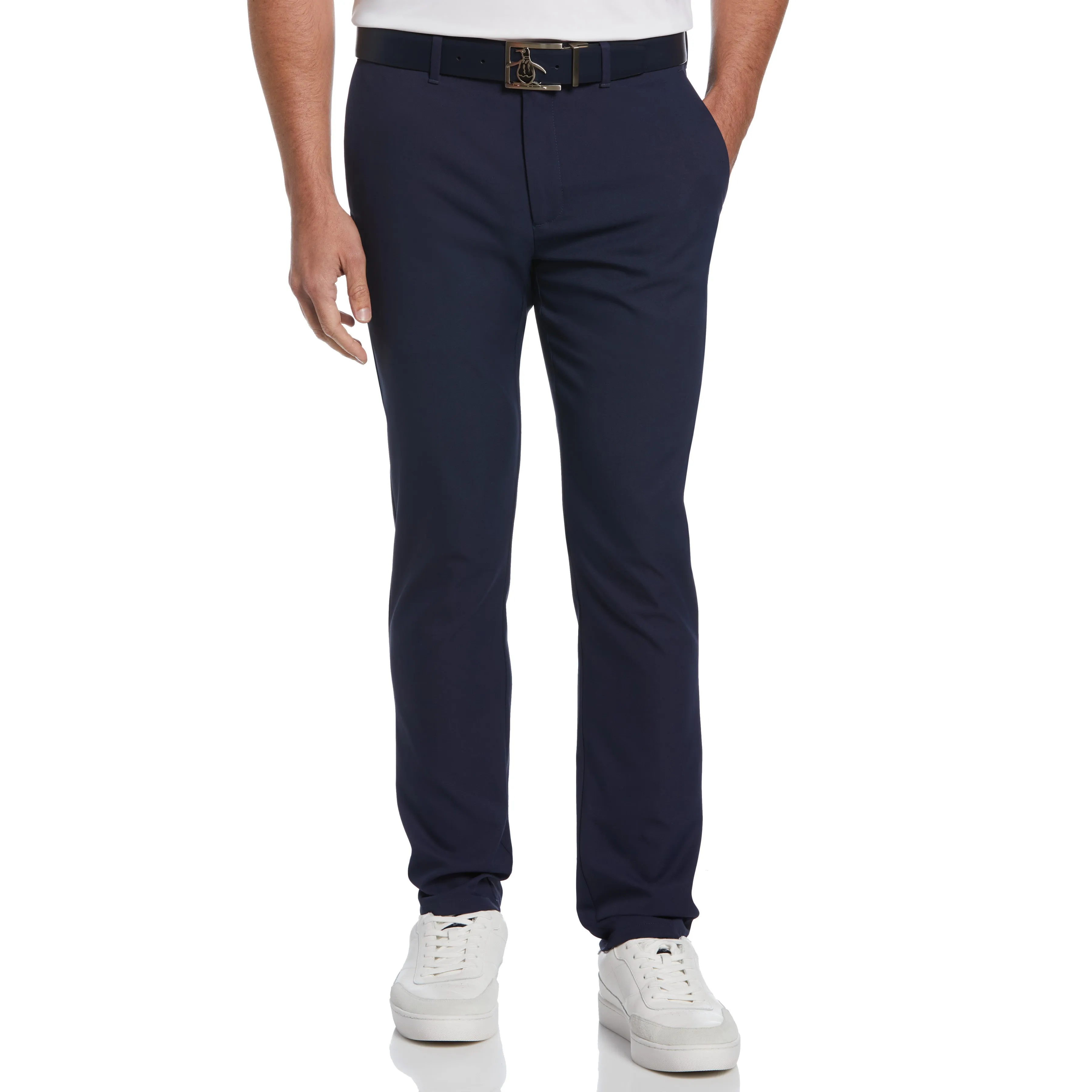 Flat Front Solid Golf Trousers sold by Original Penguin