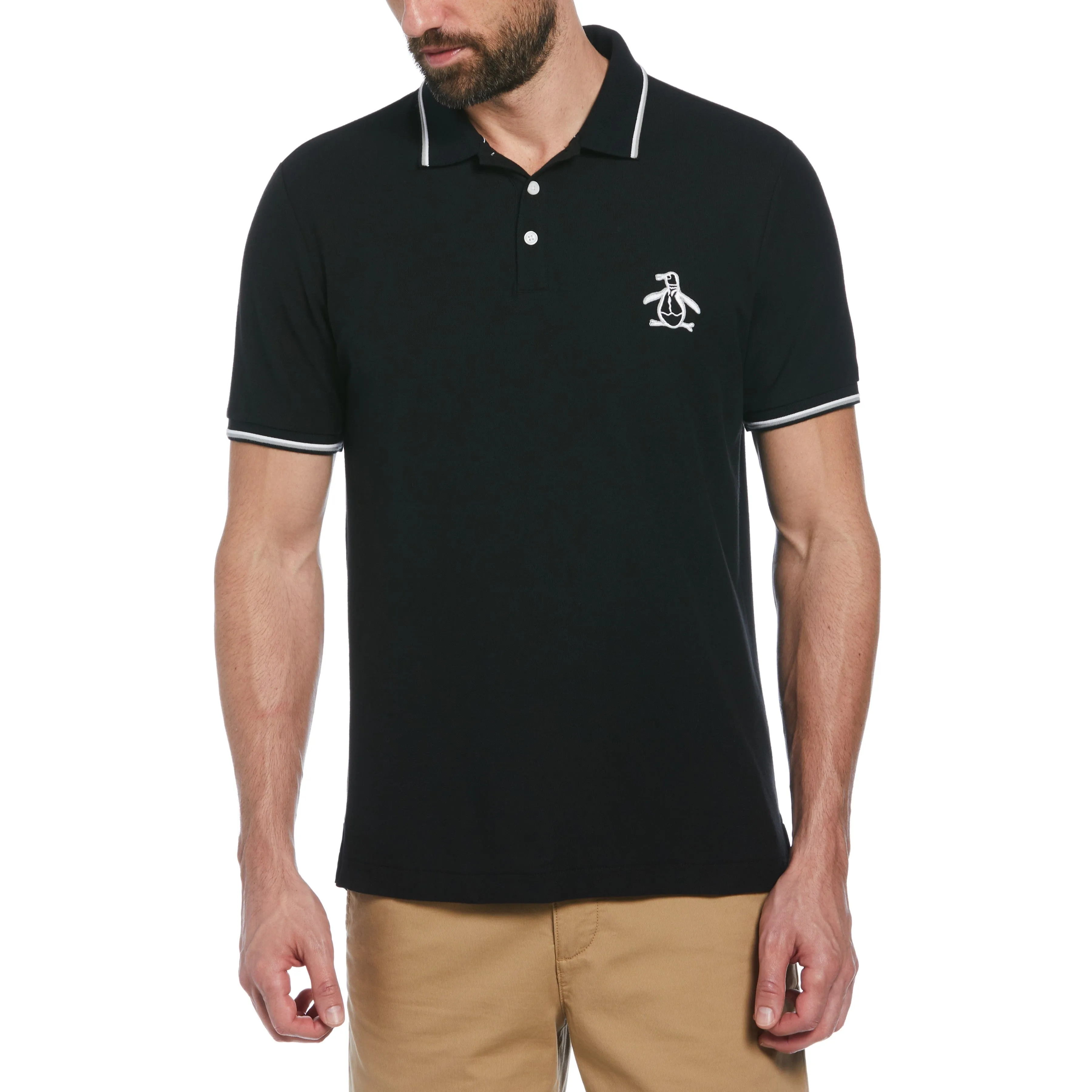 Mega Pete Pique Polo sold by Original Penguin