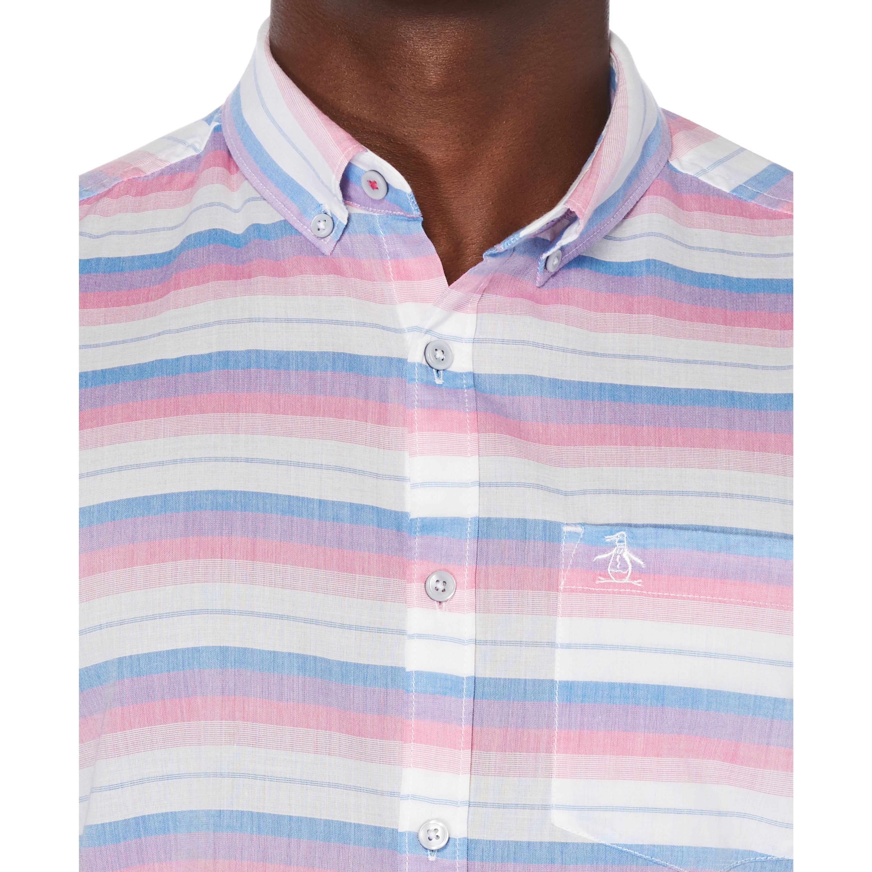 Horizontal Poplin Stripe sold by Original Penguin product image thumbnail 3