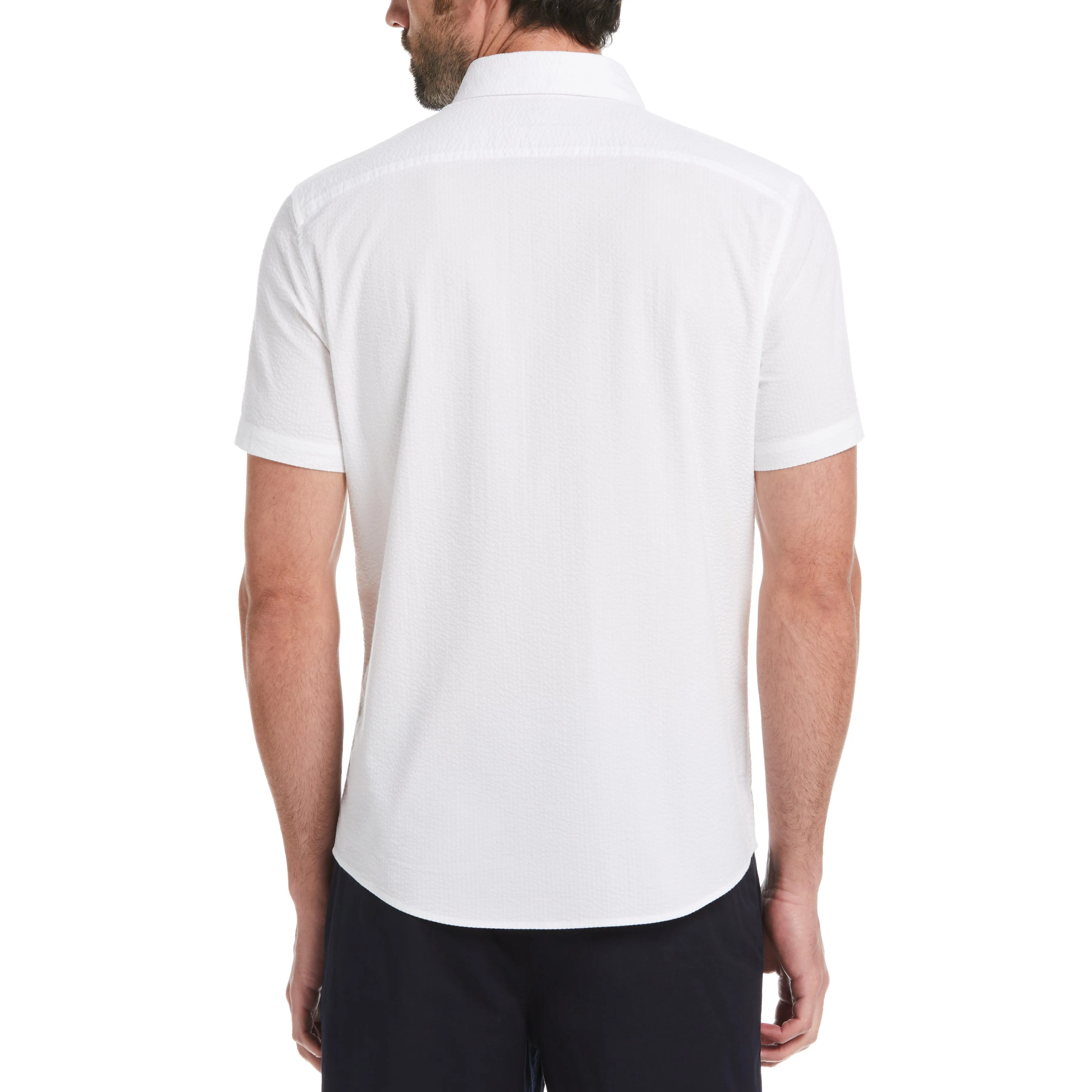 Seersucker Solid Color Shirt sold by Original Penguin product image thumbnail 2