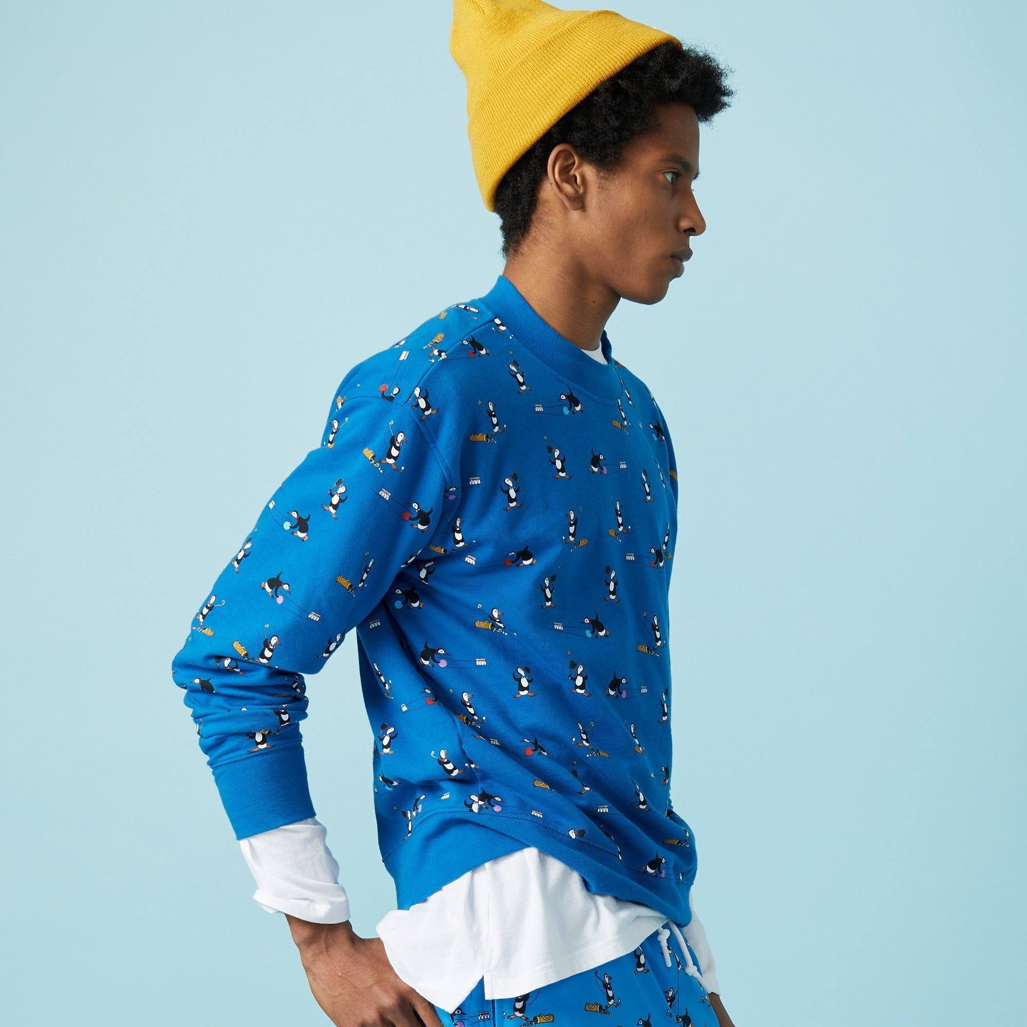 Jethro Haynes French Terry Printed Sweatshirt sold by Original Penguin product image thumbnail 2