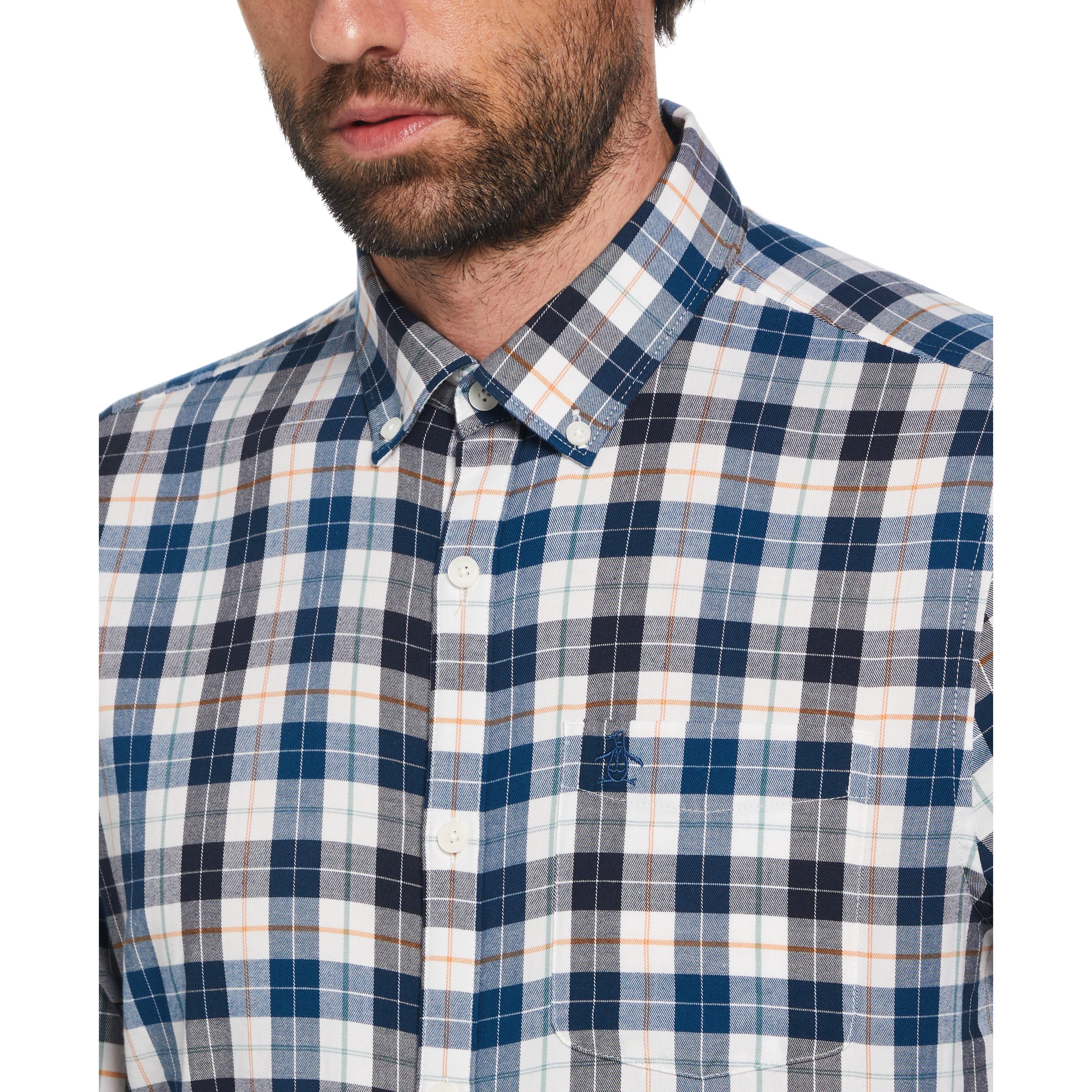 Plaid Pattern Shirt sold by Original Penguin product image thumbnail 3