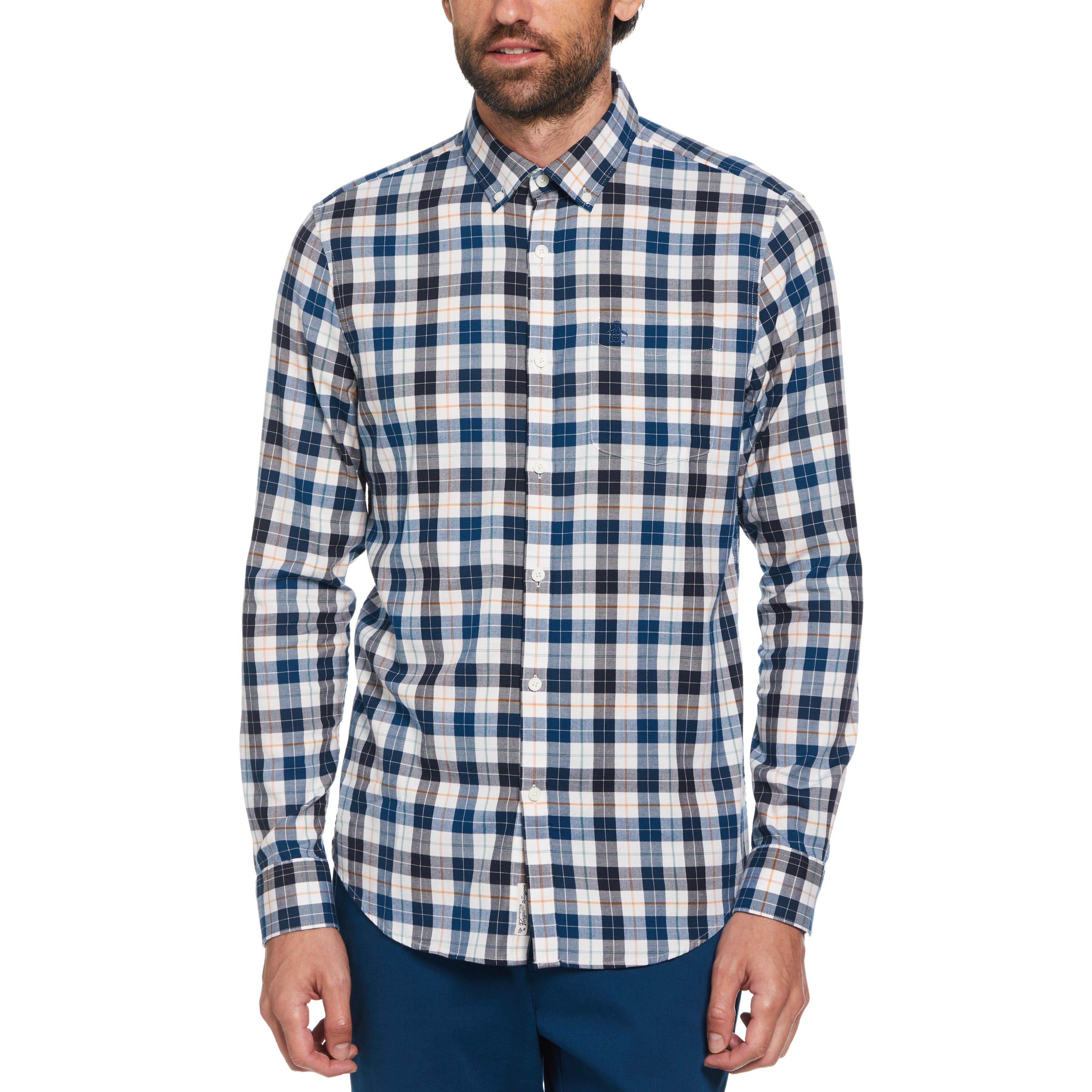 Plaid Pattern Shirt sold by Original Penguin