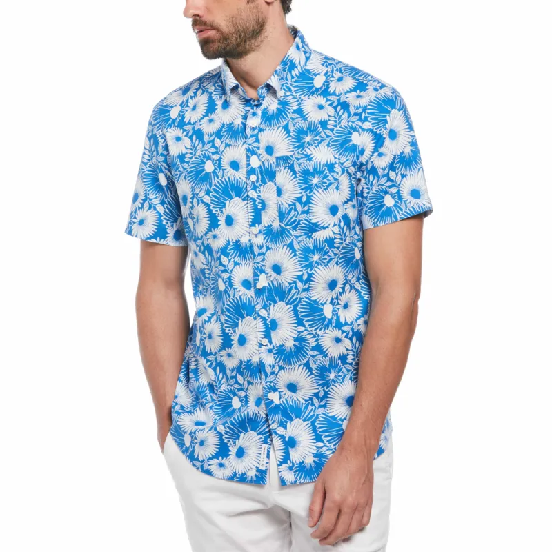 EcoVero Floral Print Button-Down Shirt sold by Original Penguin