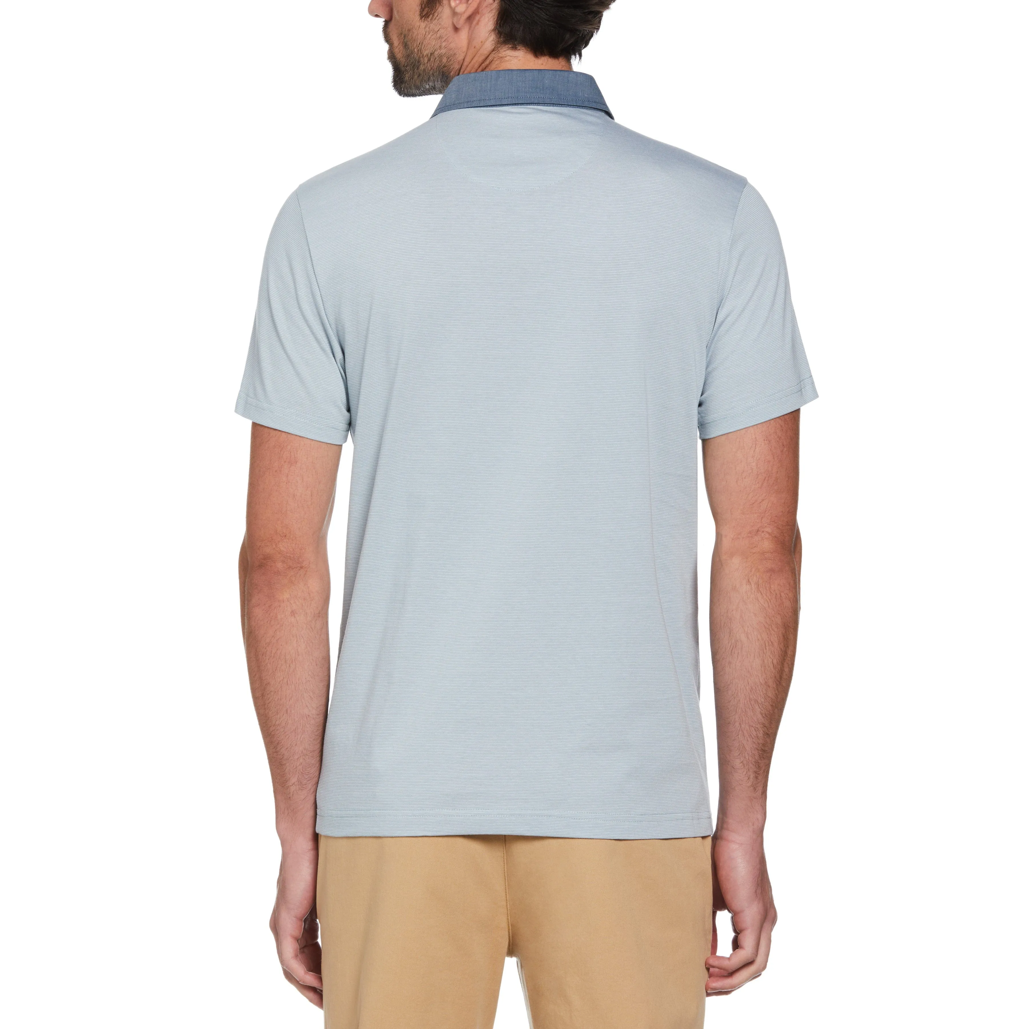 Chambray Stripe Polo sold by Original Penguin product image thumbnail 2
