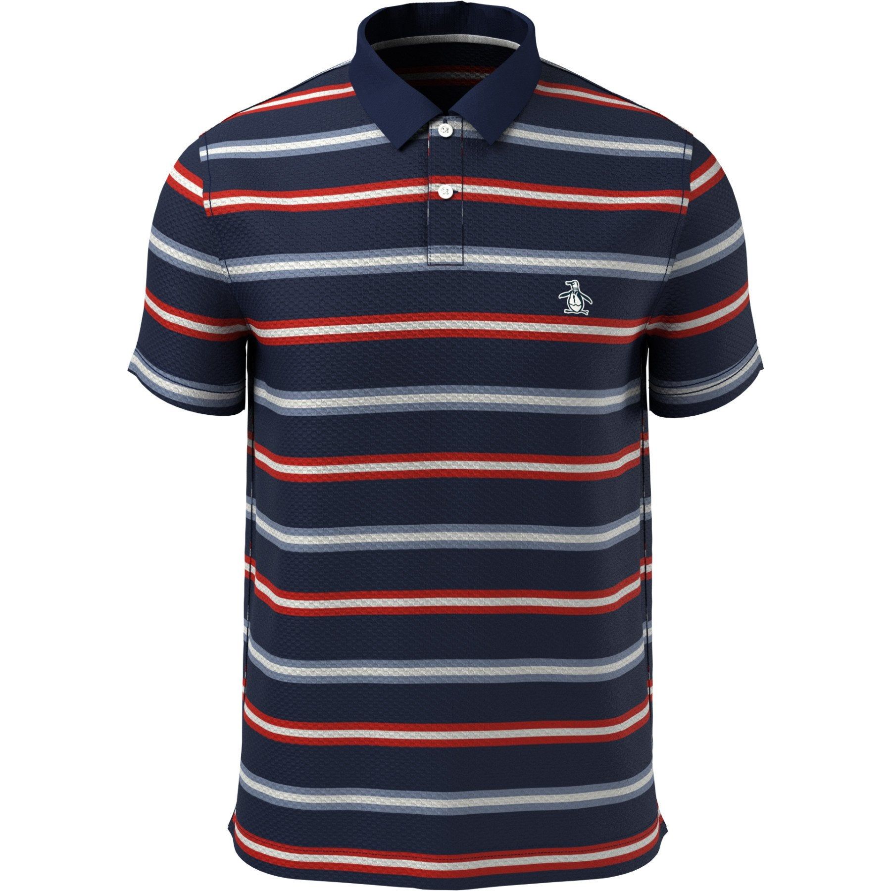 Multi Stripe Pique Polo sold by Original Penguin