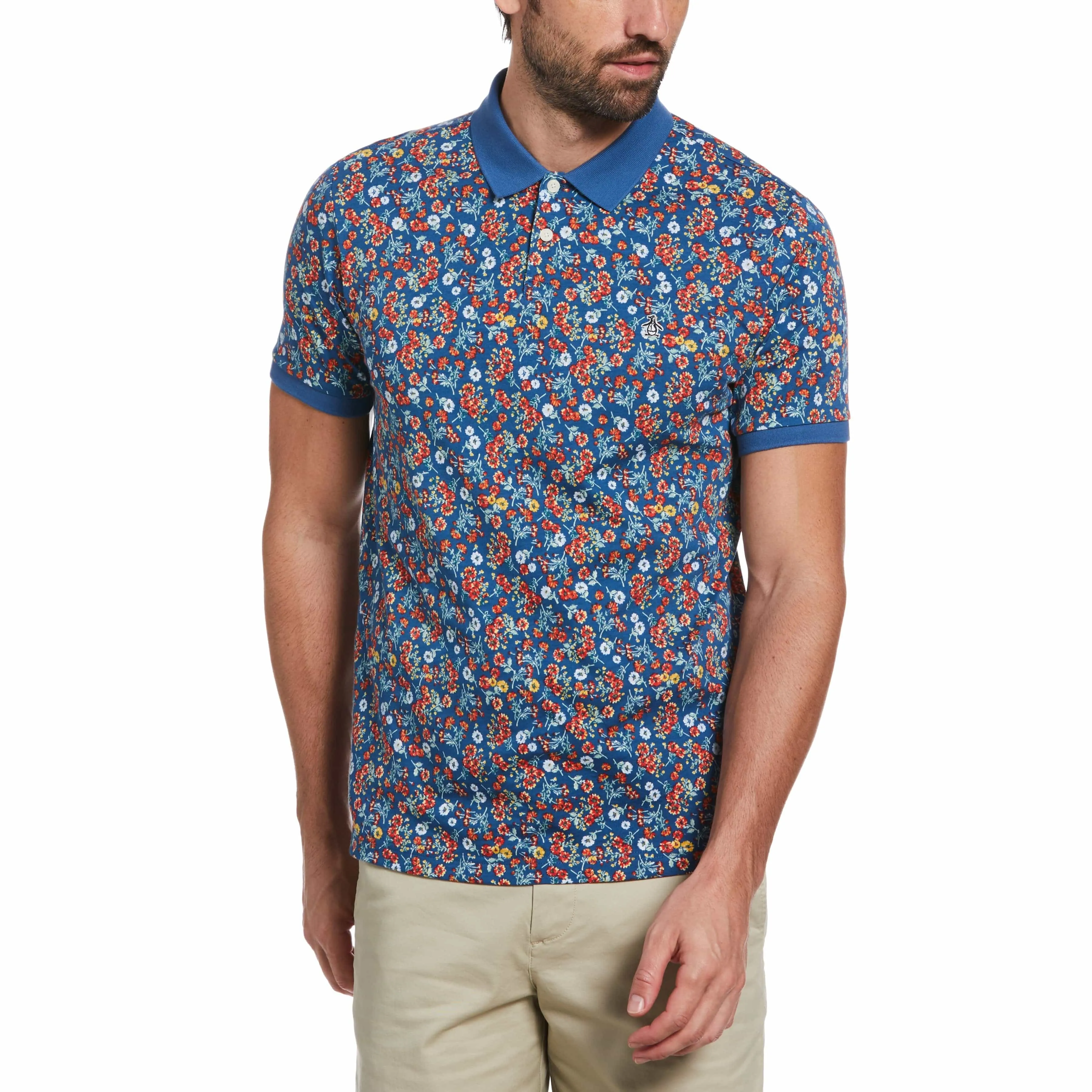 Floral Print Polo sold by Original Penguin