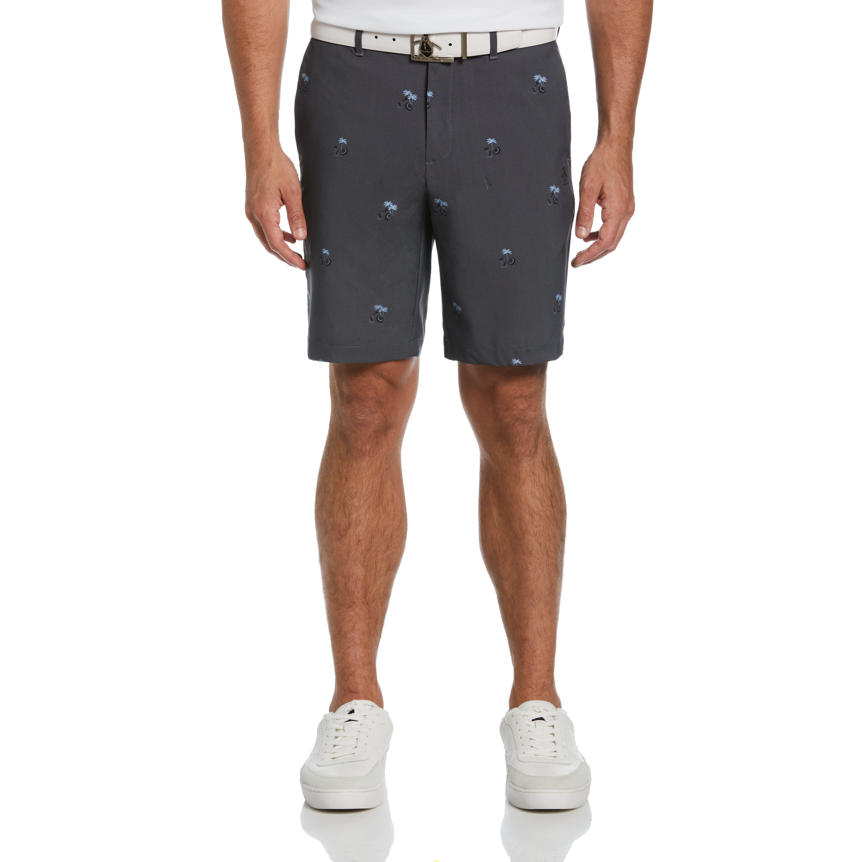 Flat Front Novelty Print Golf Short sold by Original Penguin