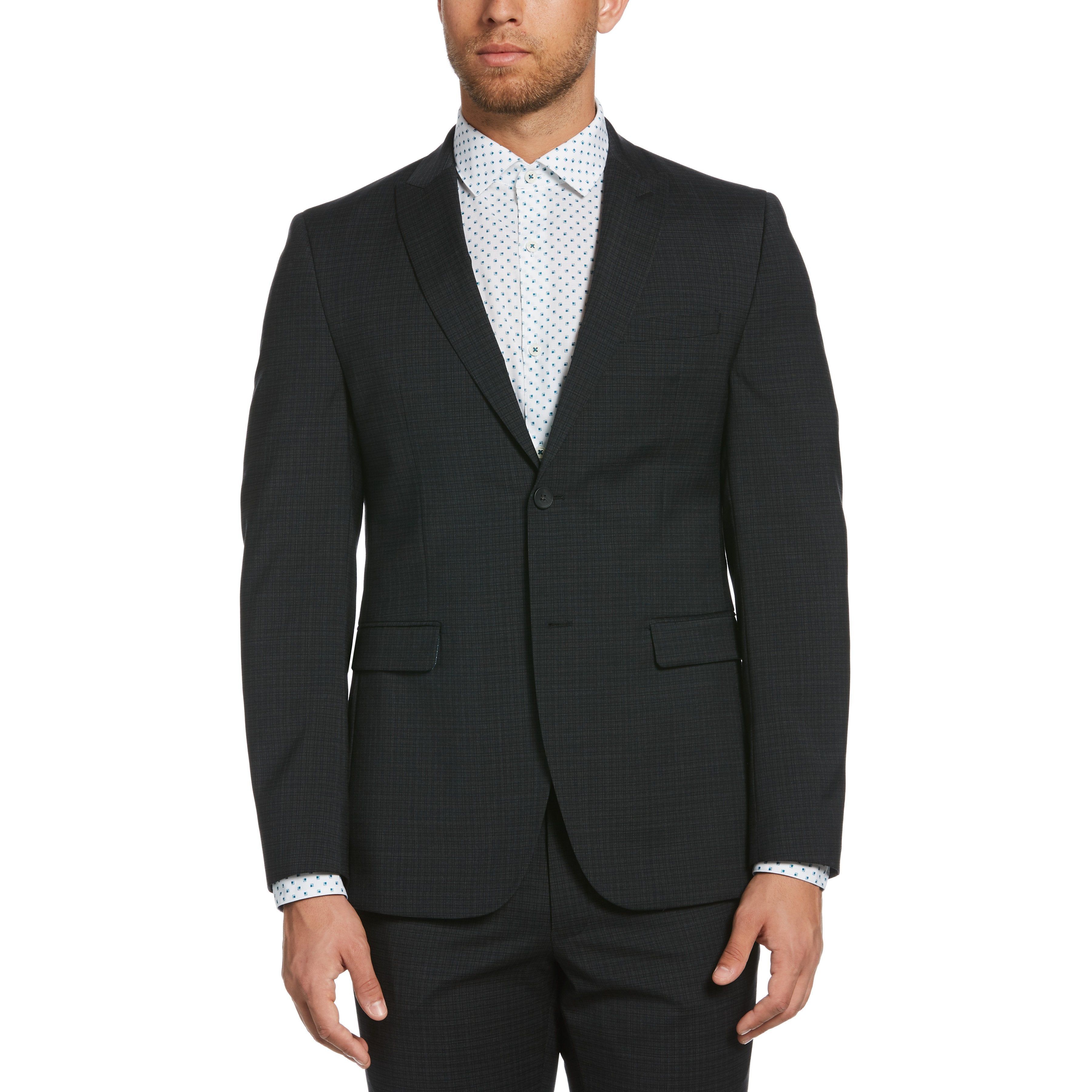 Black Grid Suit Jacket sold by Original Penguin
