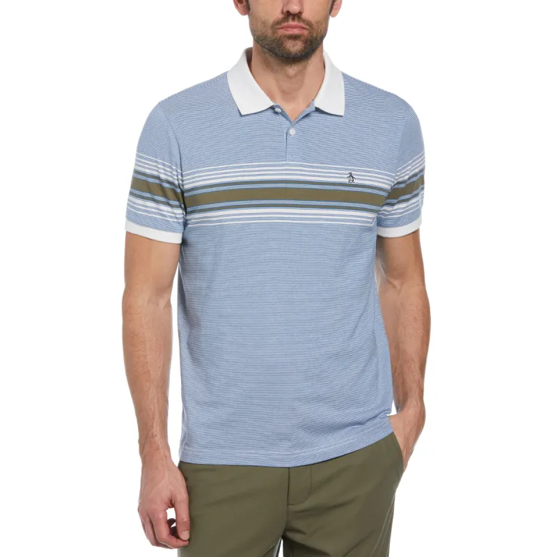 Engineered Chest Stripe Polo sold by Original Penguin