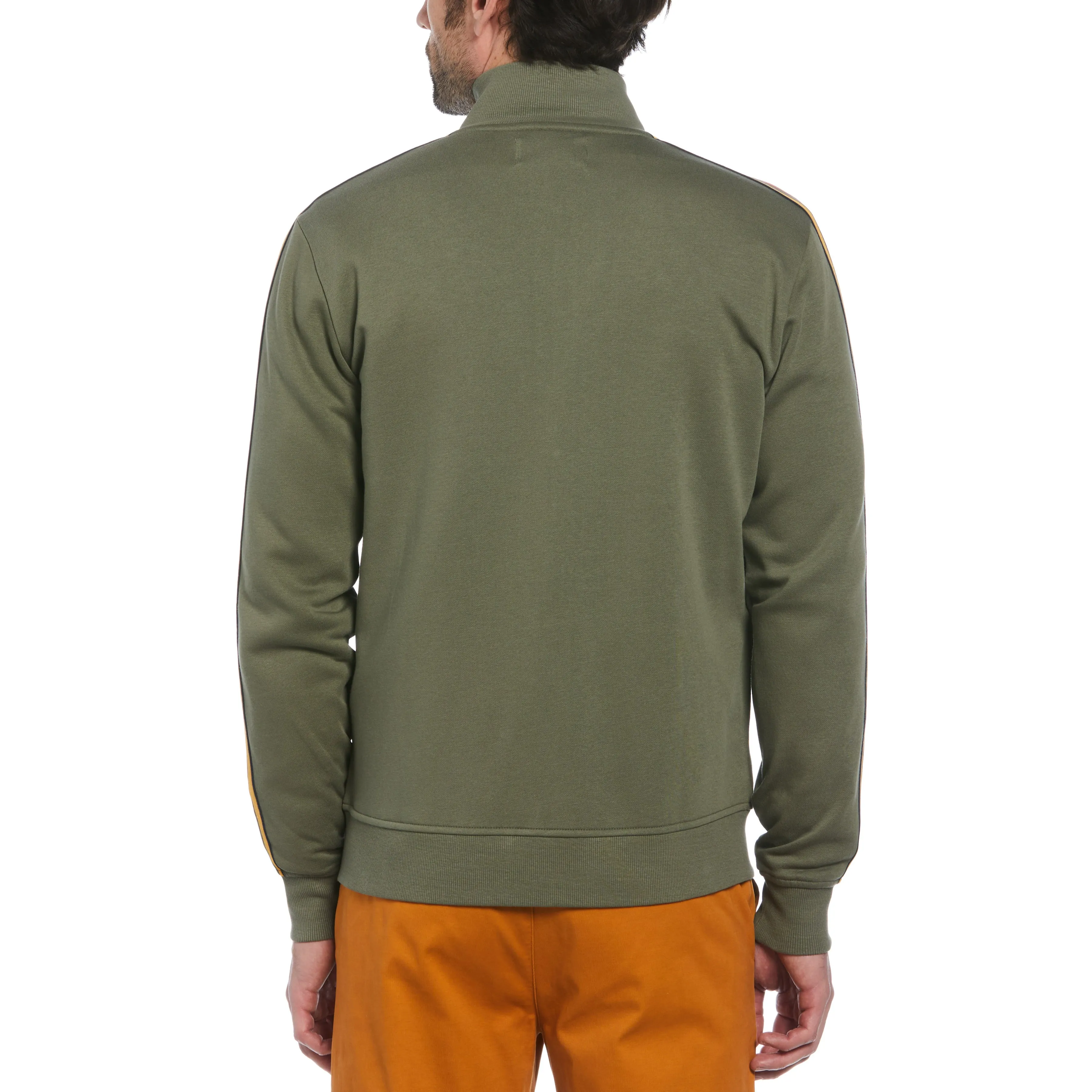 Stripe Tape Fleece Track Jacket sold by Original Penguin product image thumbnail 2