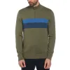 Color Block 1/4 Zip Sweater sold by Original Penguin
